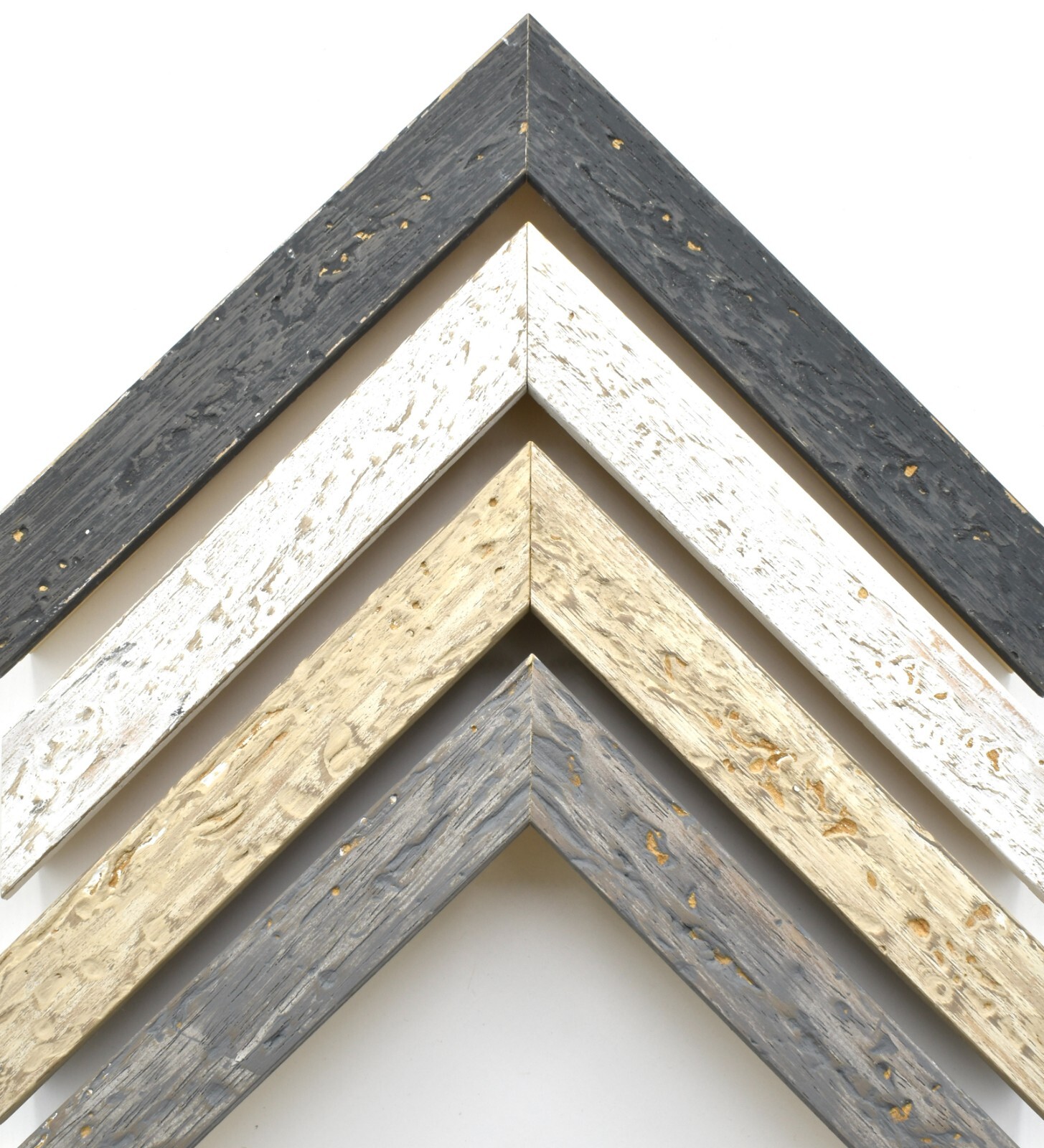 Deep Driftwood Picture Frame Distressed Home Decor Coastal Frames For Wall Art