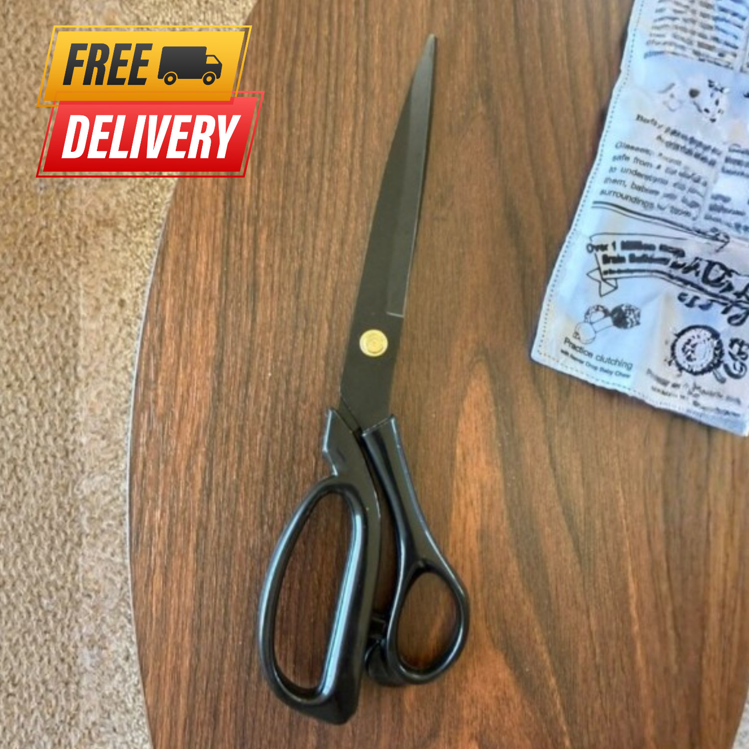 Premium Fabric Scissors Professional 8.5 Inch Heavy Duty Leather Sewing Shears