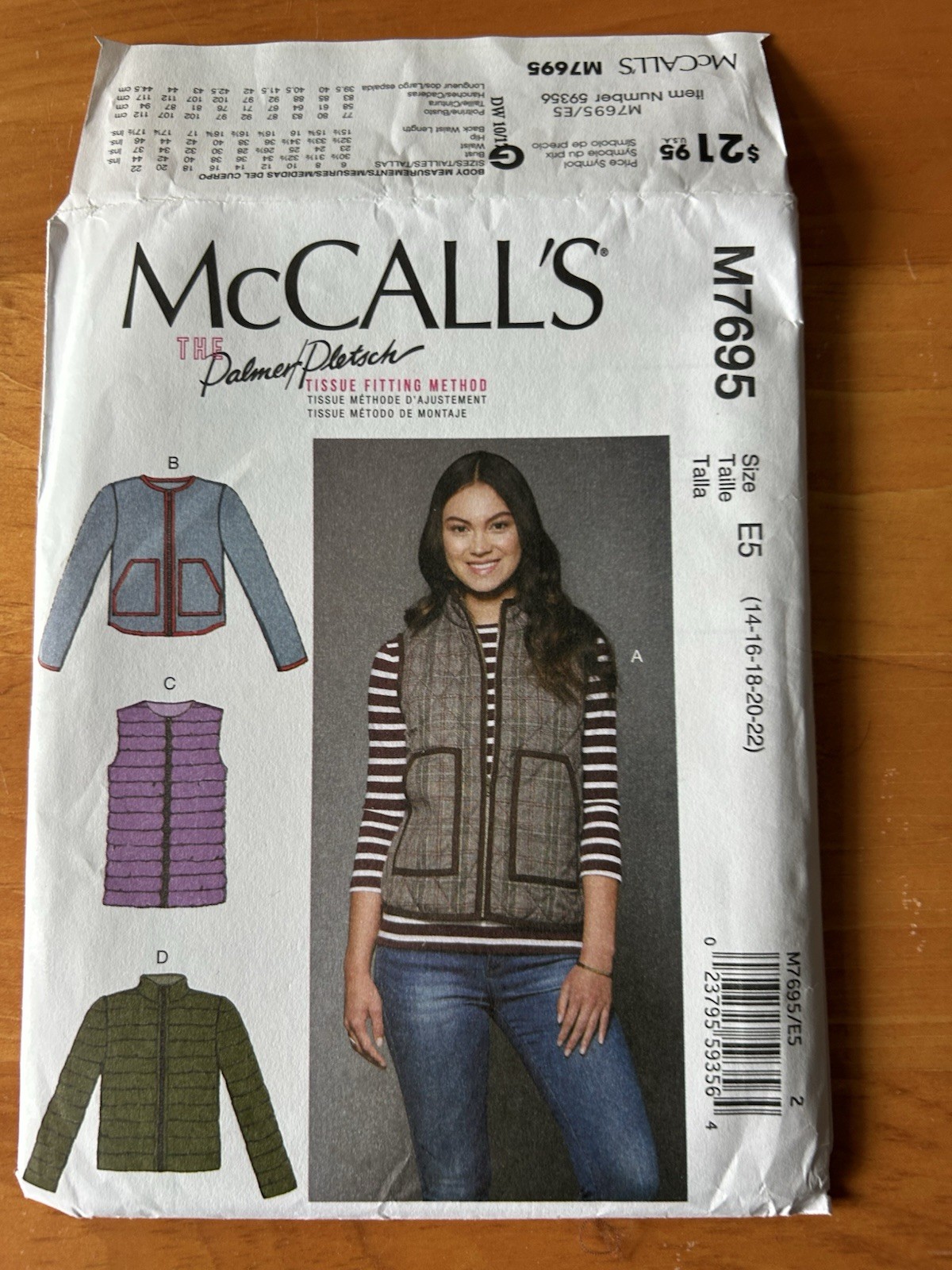 Womens Uncut Jacket Sewing Patterns, Lot of 8, Med-Lrg Or All Sizes