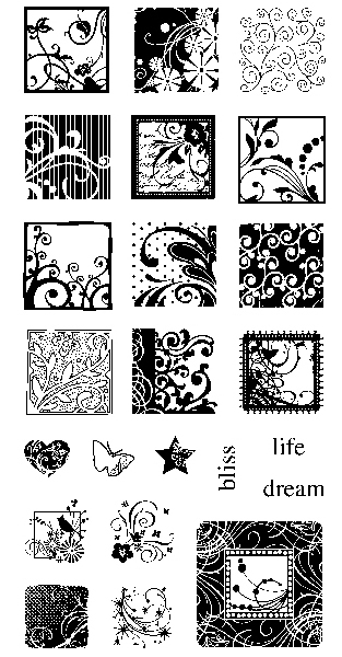 Lot of Inkadinkado 4 x 8 clear stamps to choose from