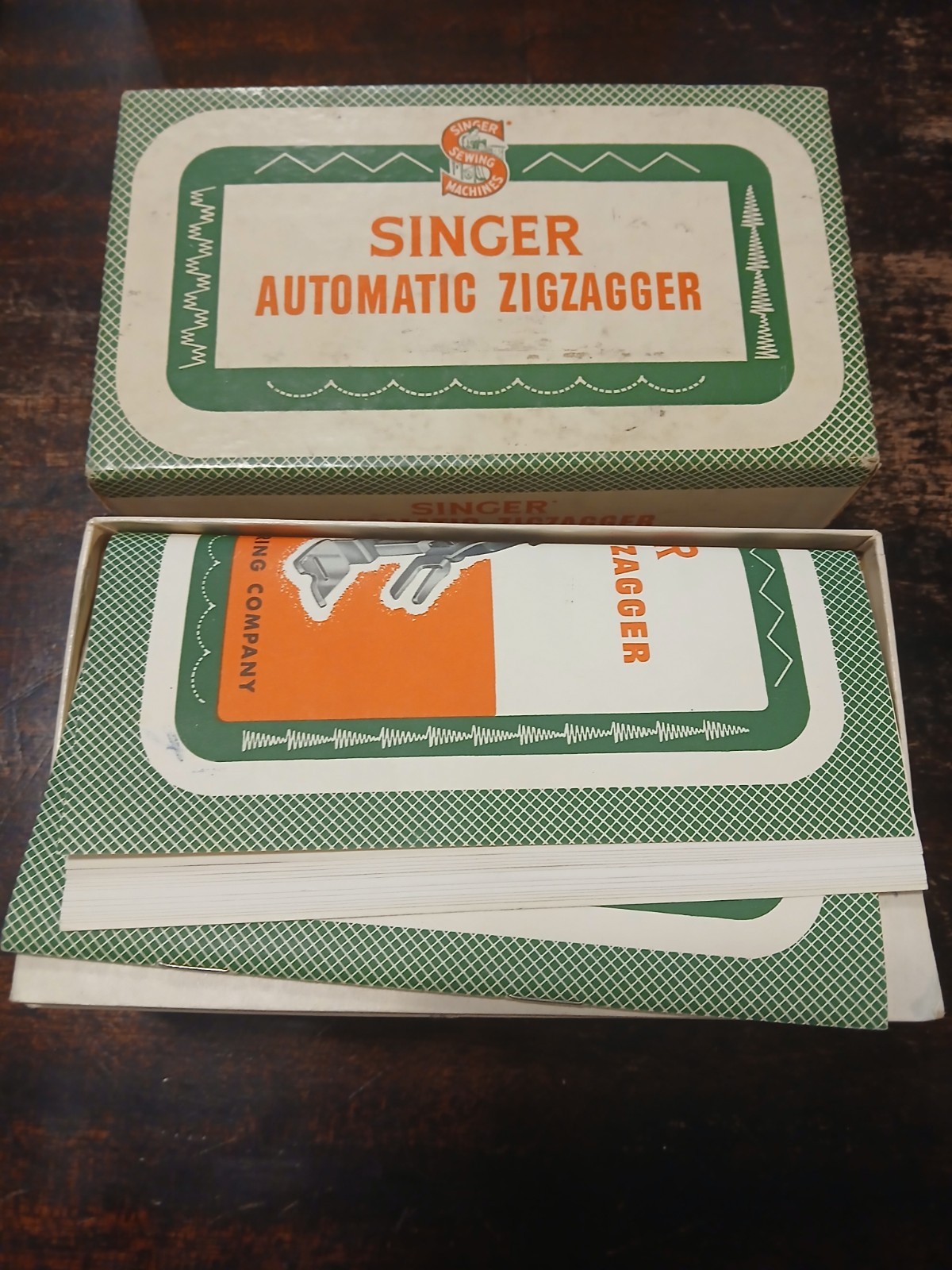 Vintage Singer Buttonholer & Automatic Zigzagger Attachment Lot for Singer