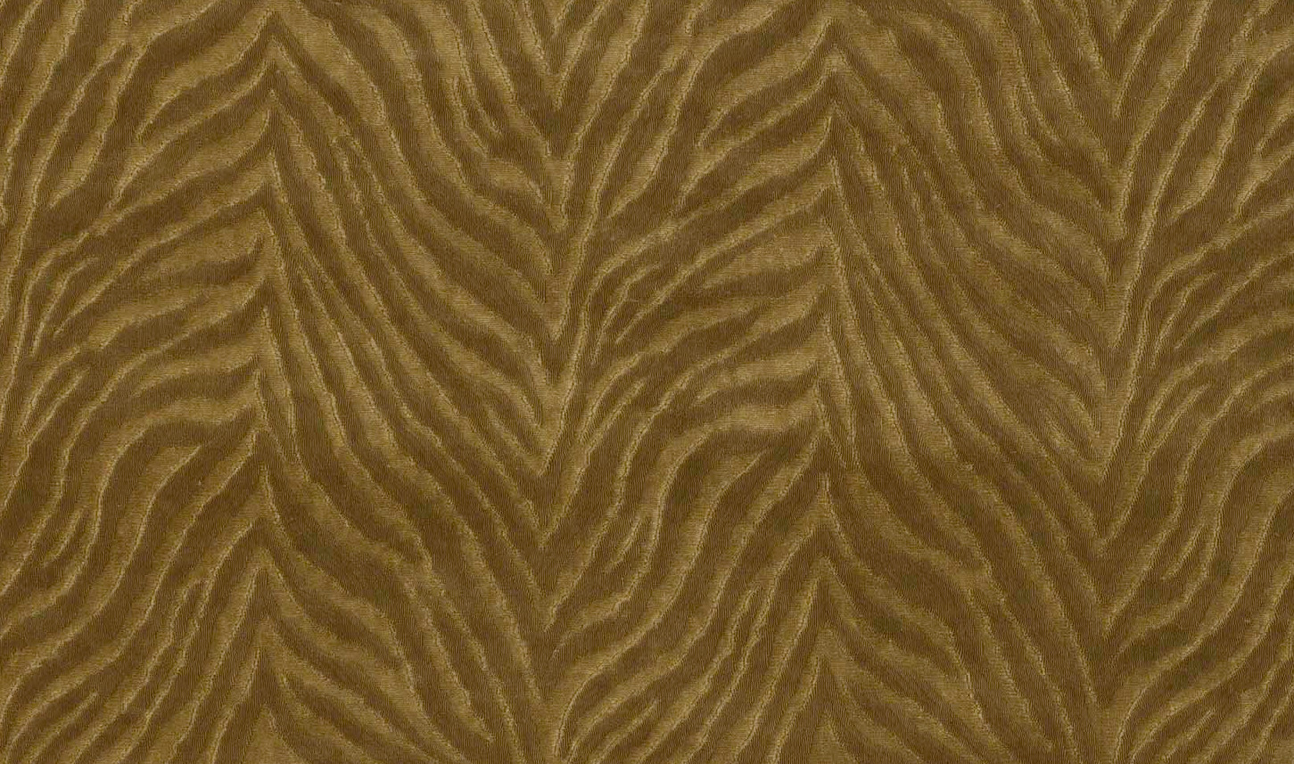 Larsen Tone on Tone Animal Skin Zebra Velvet Fabric MASAI NUTMEG 2.35yd L9470-07
