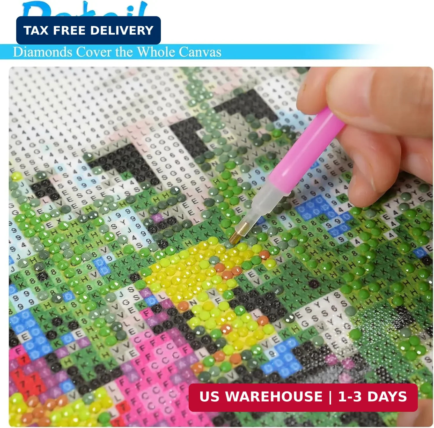 Diamond Art Kits for Adults Beginner, Jesus DIY Modern Diamond Painting Kits 5D