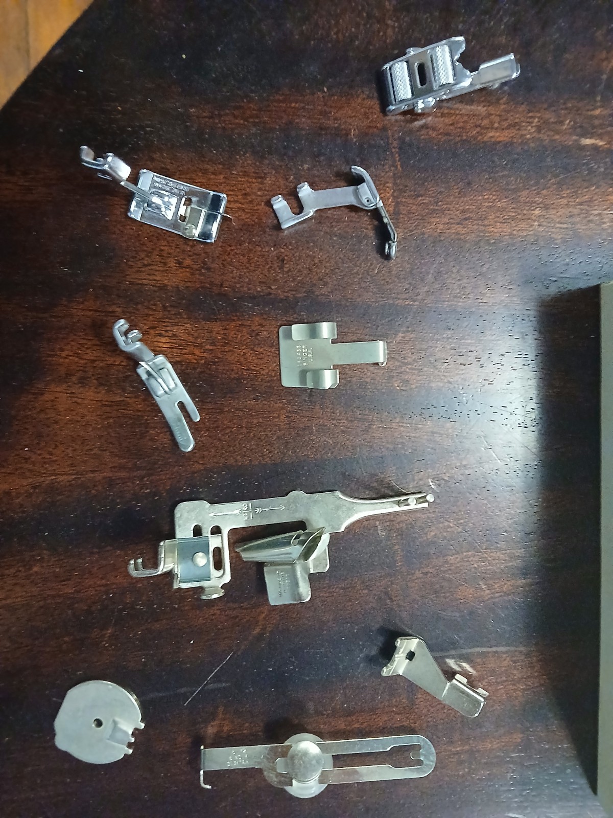Vintage Singer Buttonholer & Automatic Zigzagger Attachment Lot for Singer