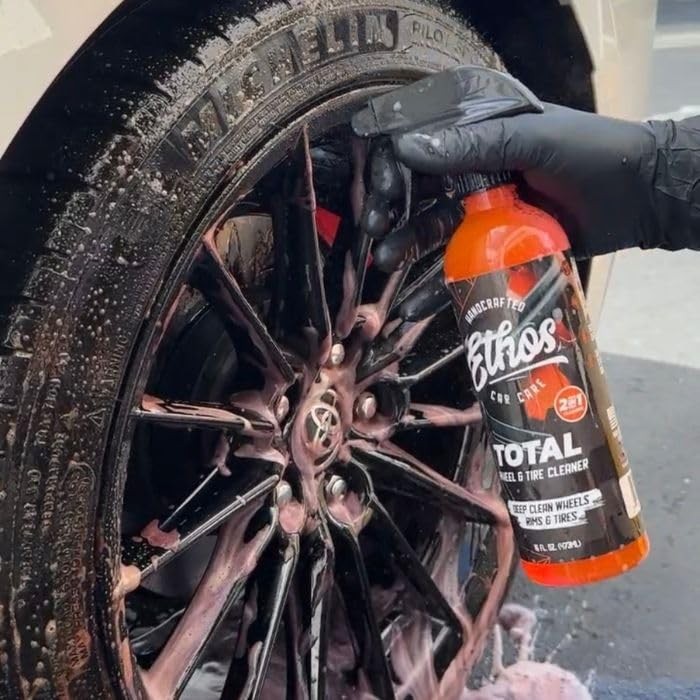 Total Wheel & Tire Cleaner – Professional All-In-One 16 Fl Oz (Pack of 1)