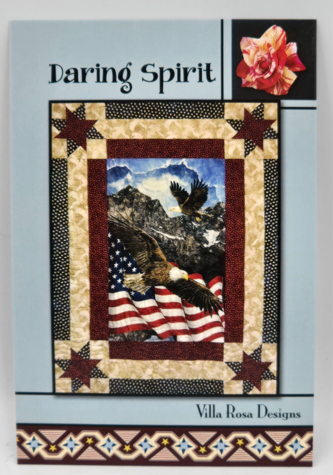 DARING SPIRIT Quilt Pattern by Villa Rosa Designs Panel Friendly
