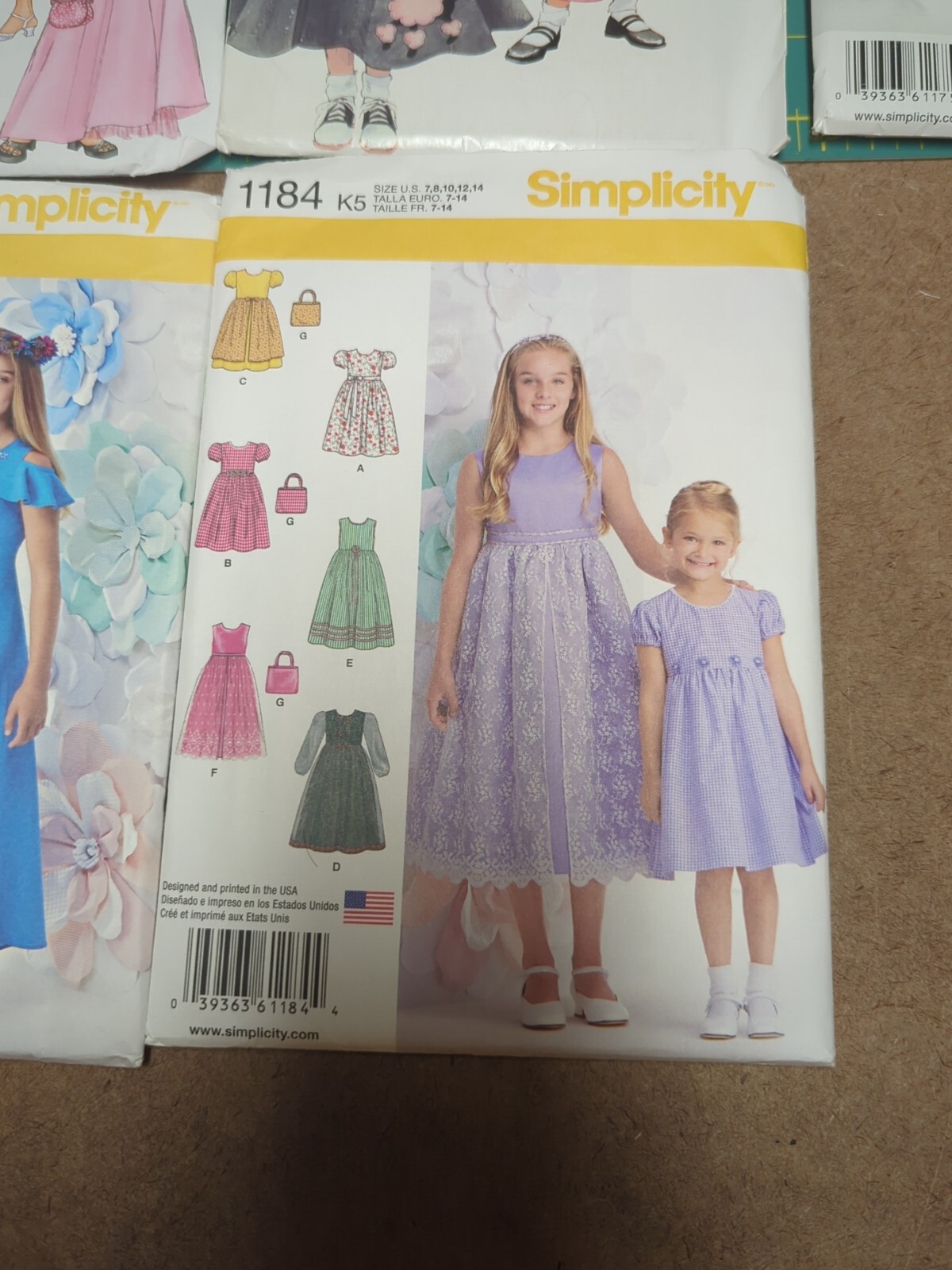 13 piece bundle kids sewing patterns ages 3 through 16 dress top skirt
