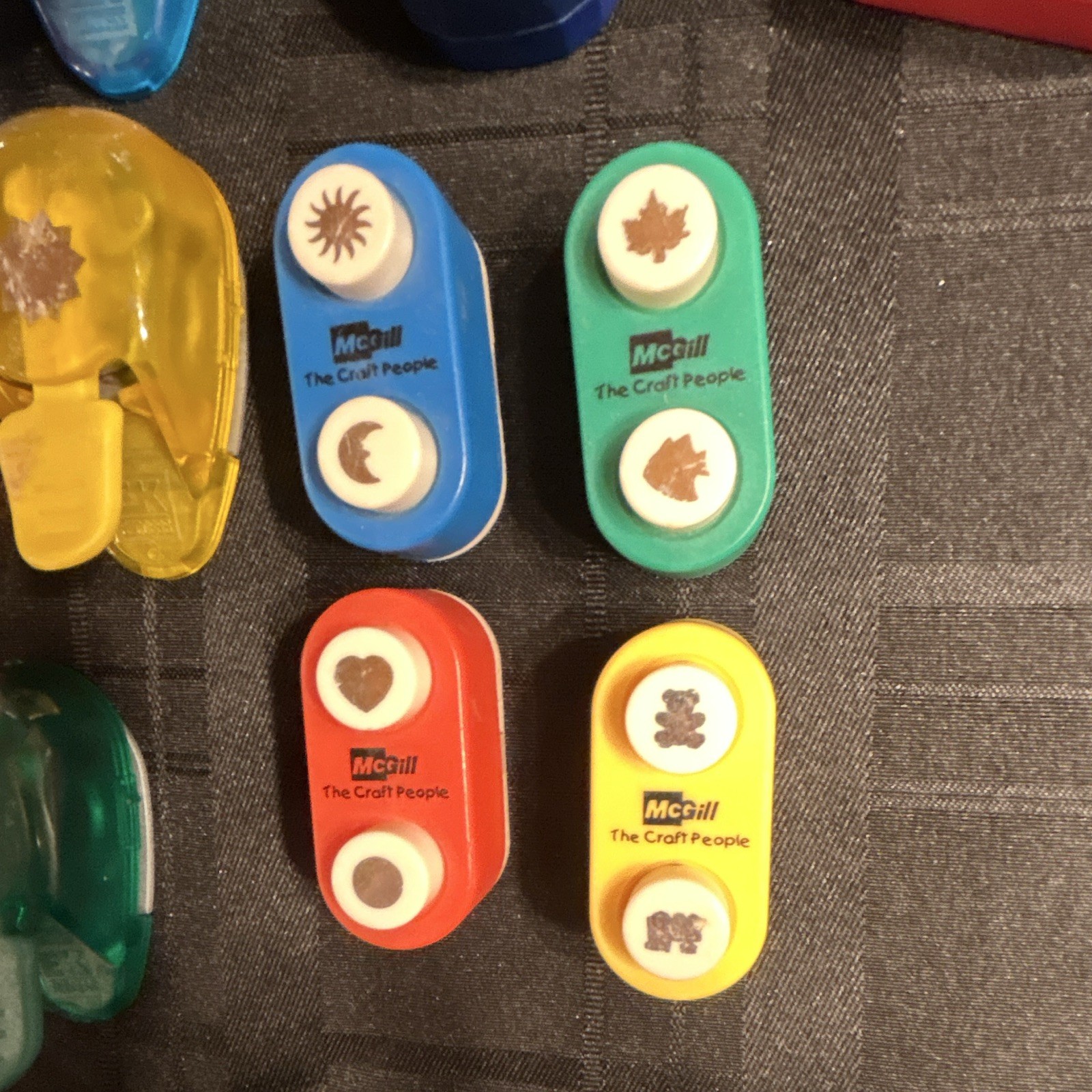 Assorted Craft Punch Lot, Shapes Theme, Less Than 1″ ; 1 Emagination Crafts, Inc
