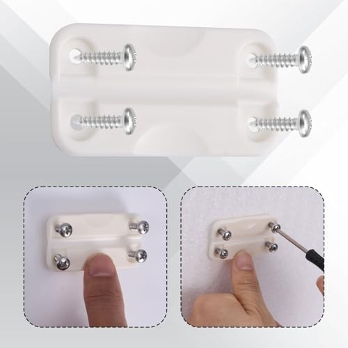 BOXOB 4pcs Cooler Hinges for Igloo, 2.32×1.26 Inch Cooler Plastic Hinges with