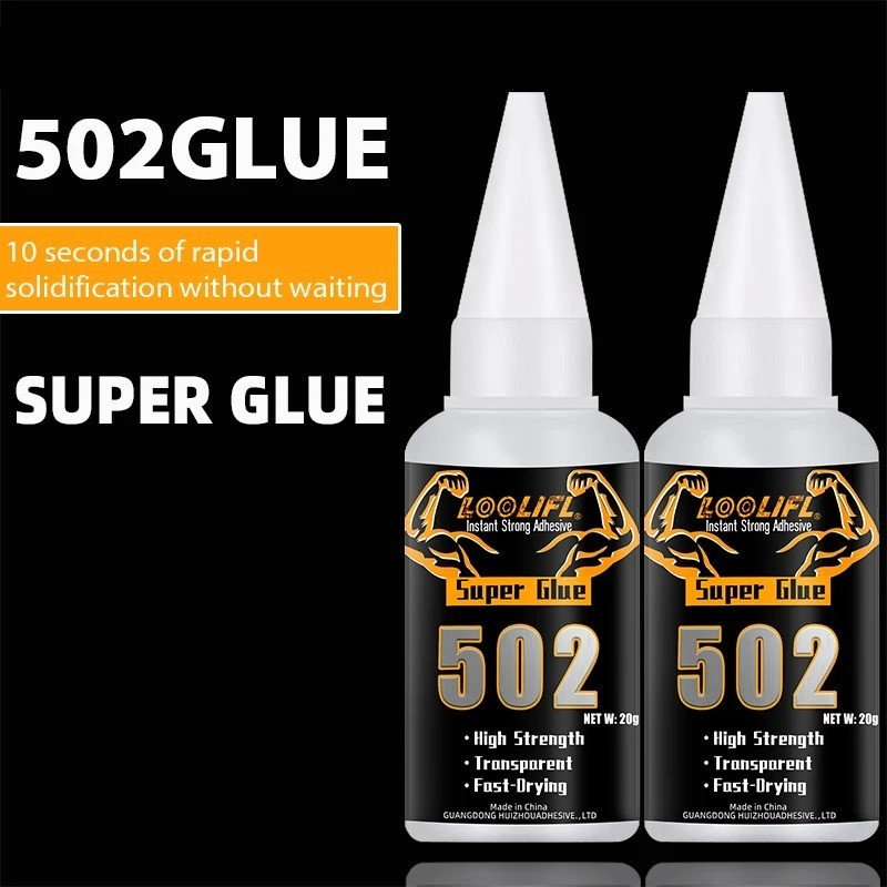 502 Super Glue Quick-Drying Strong Cyanoacrylate Glue Is Used for Diy Handicraft