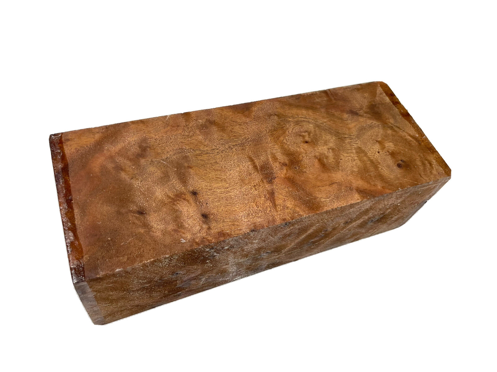 Camphor burl wood block 2-7/8″ x 3-1/2″ x 9-1/8″ (q64) Dried Burl Turning Blank
