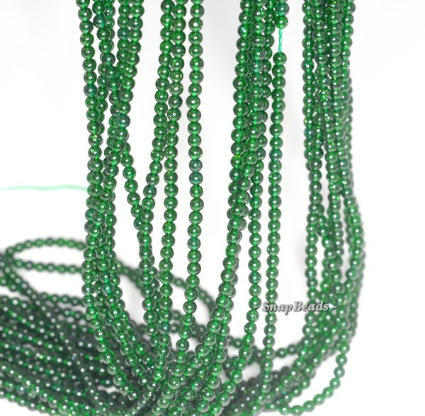 2MM EMERALD GREEN SANDSTONE GEMSTONE GREEN ROUND 2MM LOOSE BEADS 16inch