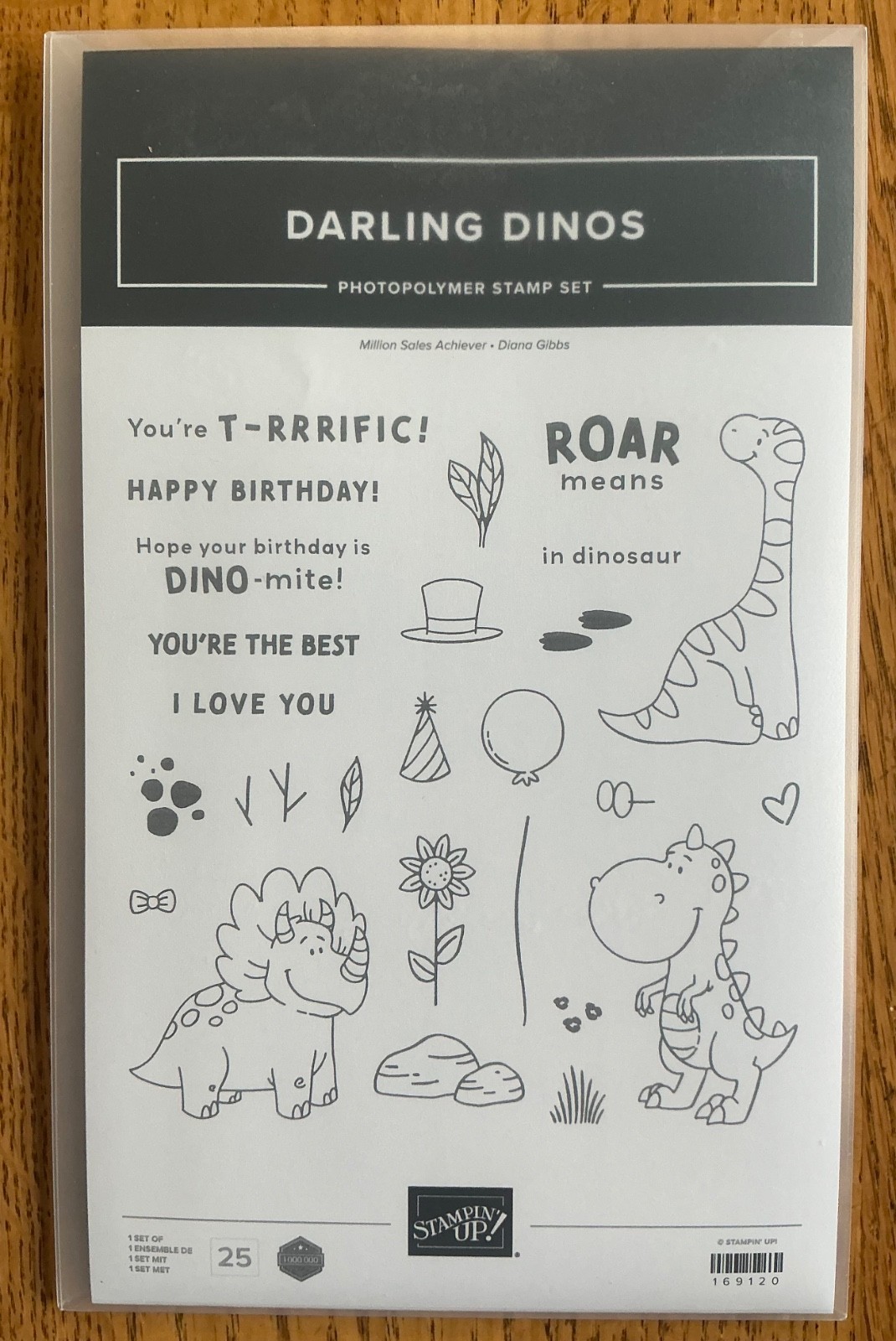 Stampin’ Up! “Darling Dinos” Stamp & Die Bundle – Kids, Boys, Birthday, Love
