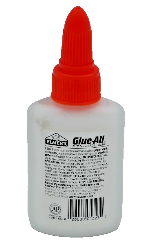 Elmer’s Glue-All Multi-Purpose Glue 1.25 fl oz White – Choose 1 or 2 Pack