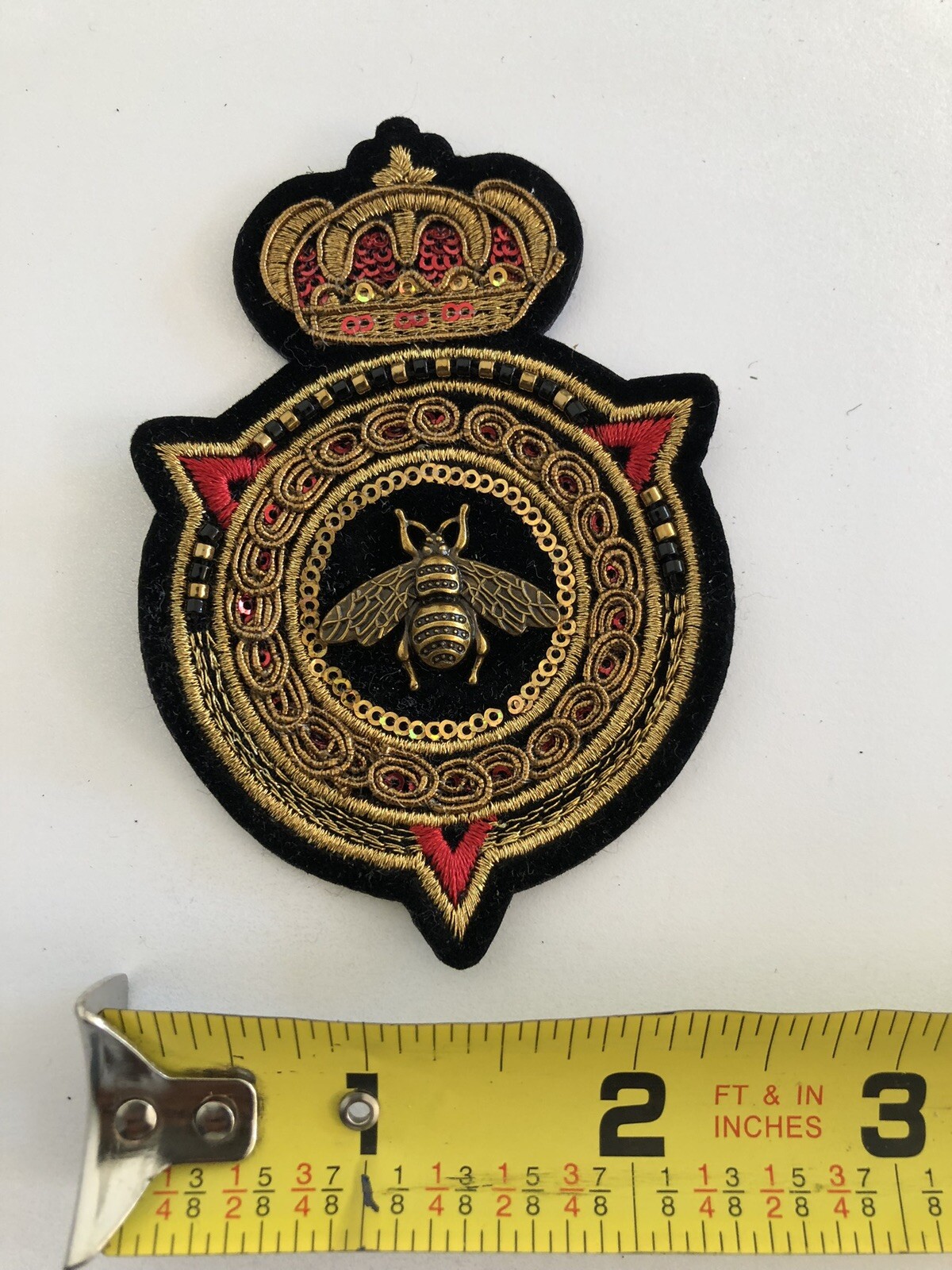 Various Iron on & Glue on 3D Embroidery Patches