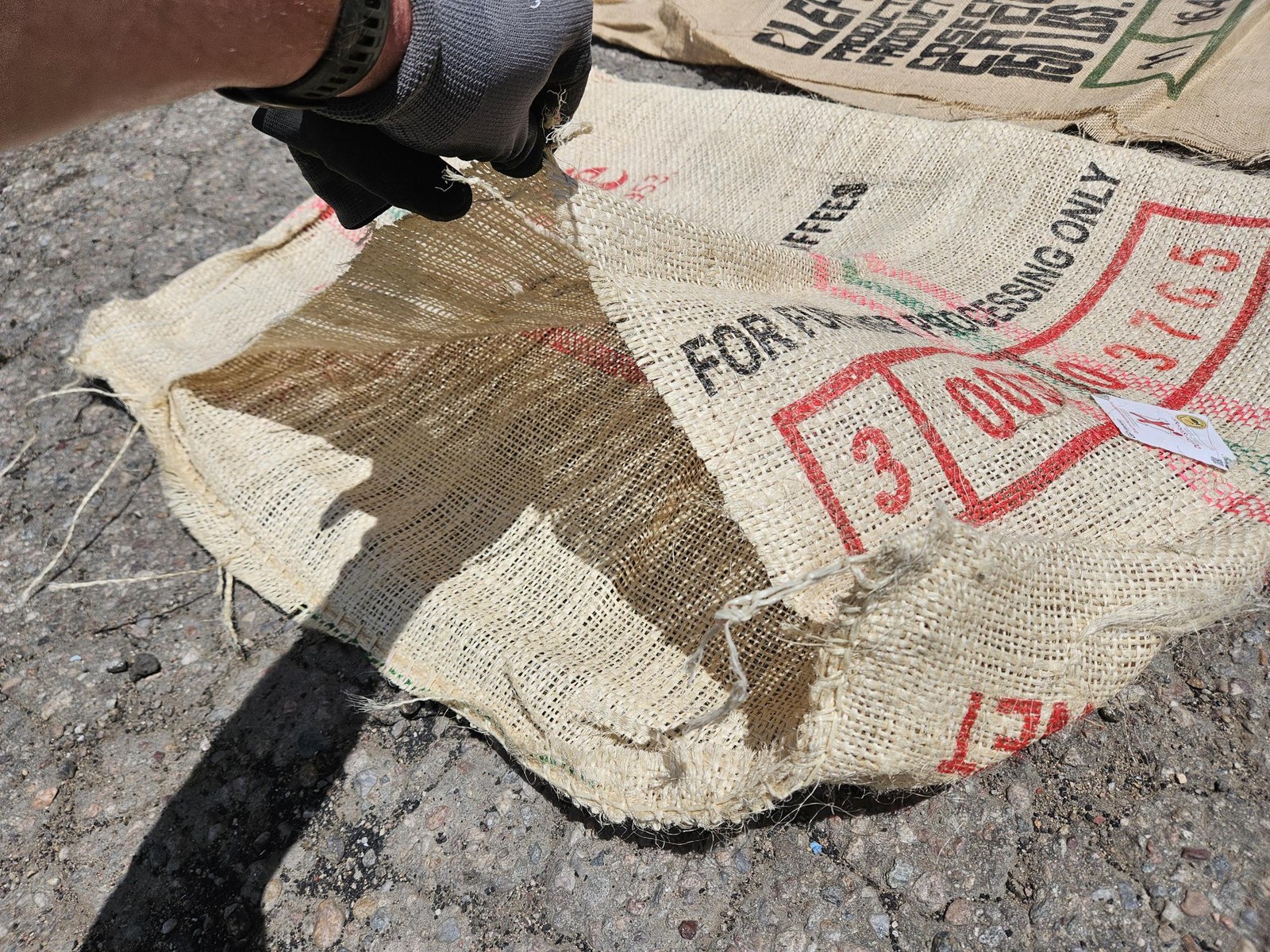 Burlap Coffee Sacks – Assorted Sizes – 20 Pieces