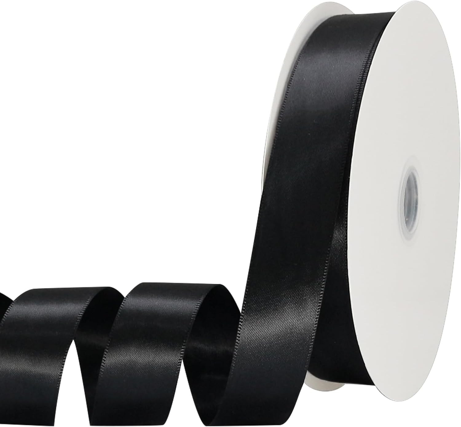 Double Faced Satin Ribbon 1 Inch X 65 Yards Solid Color Ribbon for Gift Wrapping