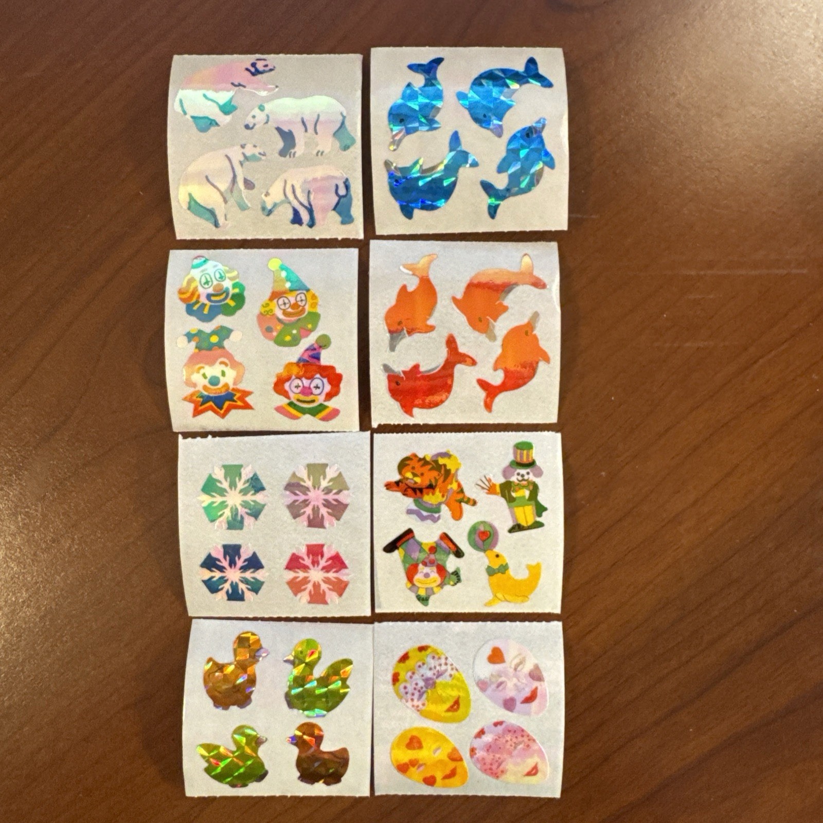 Vintage Great 7 Stickers – Lot of 8 Mods New Old Stock