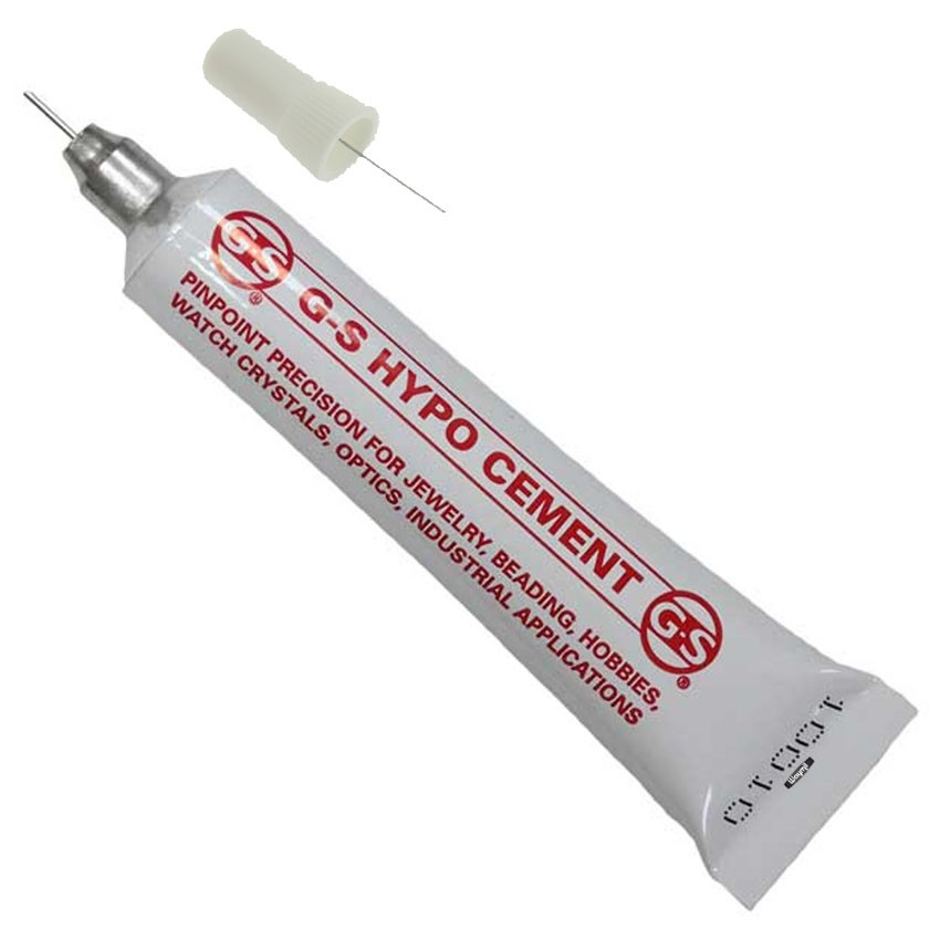 GS Crystal Cement Paste 1/3 fl oz – Watch Crystal & Jewelry Repair – Made in USA