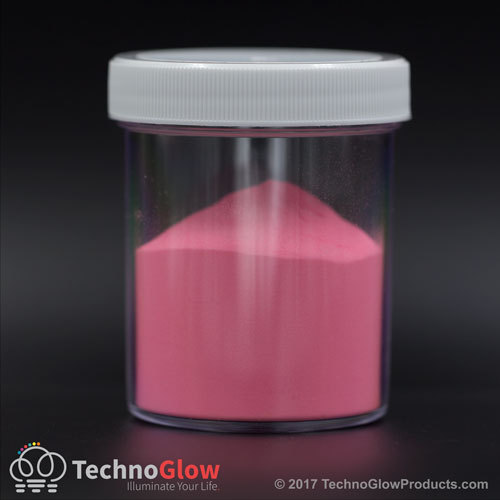 Glow in the Dark Powder, Fluorescent PINK to RUST – UV Reactive Glow Pigment