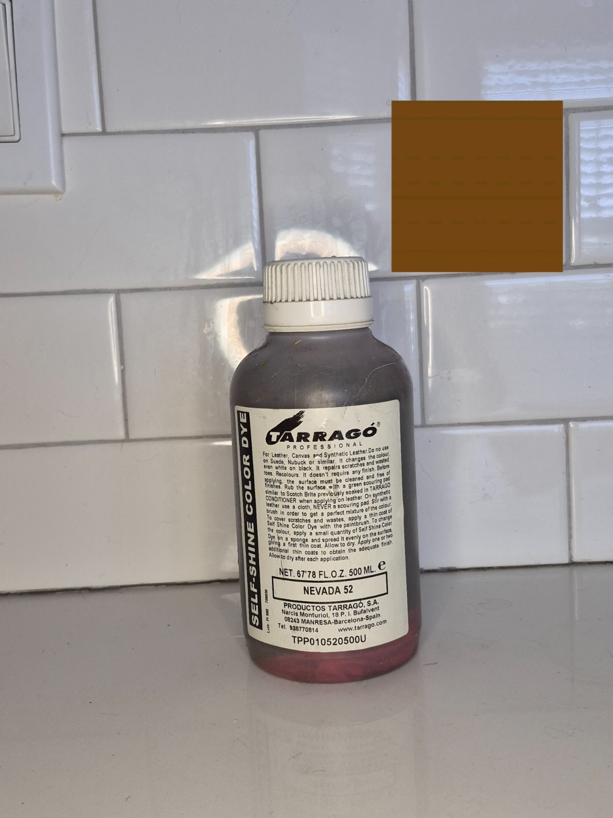 Tarrago Self Shine Color Dye, 500ml