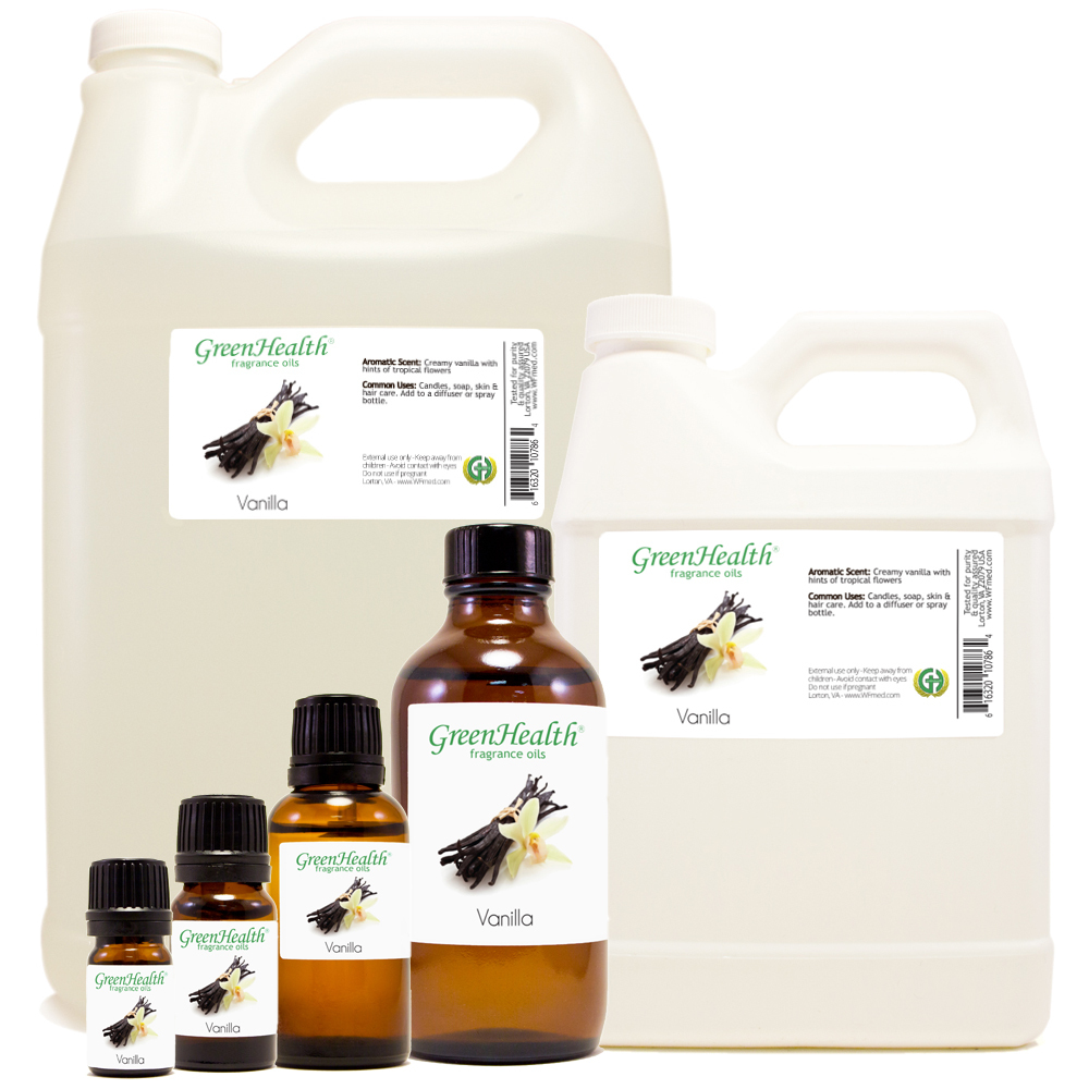 Vanilla Fragrance Oil – Choose Size – Free Shipping
