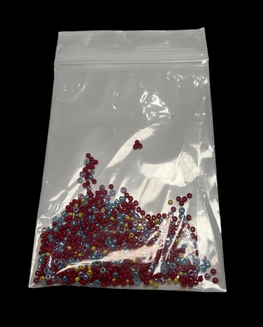 8 Grams Sunset Skies Glass Seed Bead Mix Assorted Sizes Colorful Jewelry DIY