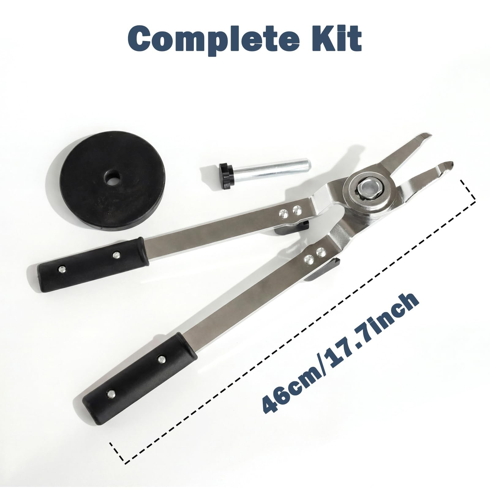 GoKart Tire Changing Tongs, Dismount Scissor Tool for 56 Inch Rims