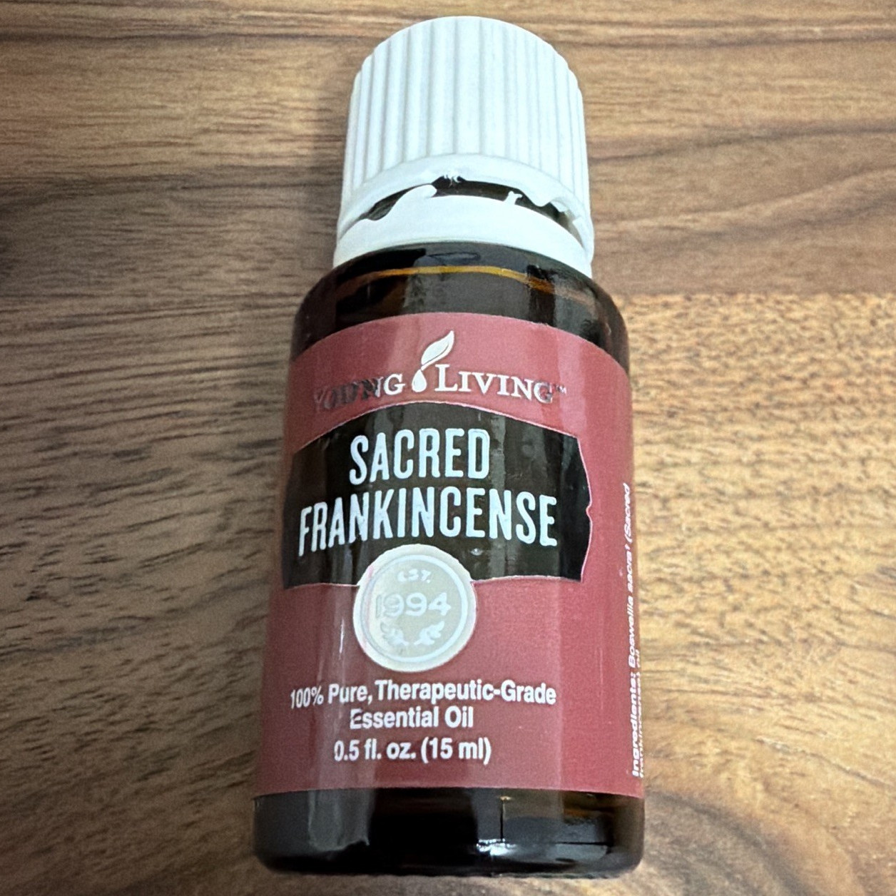 Young Living Sacred Frankincense Essential Oil 0.5 fl oz (15 ml) #3552
