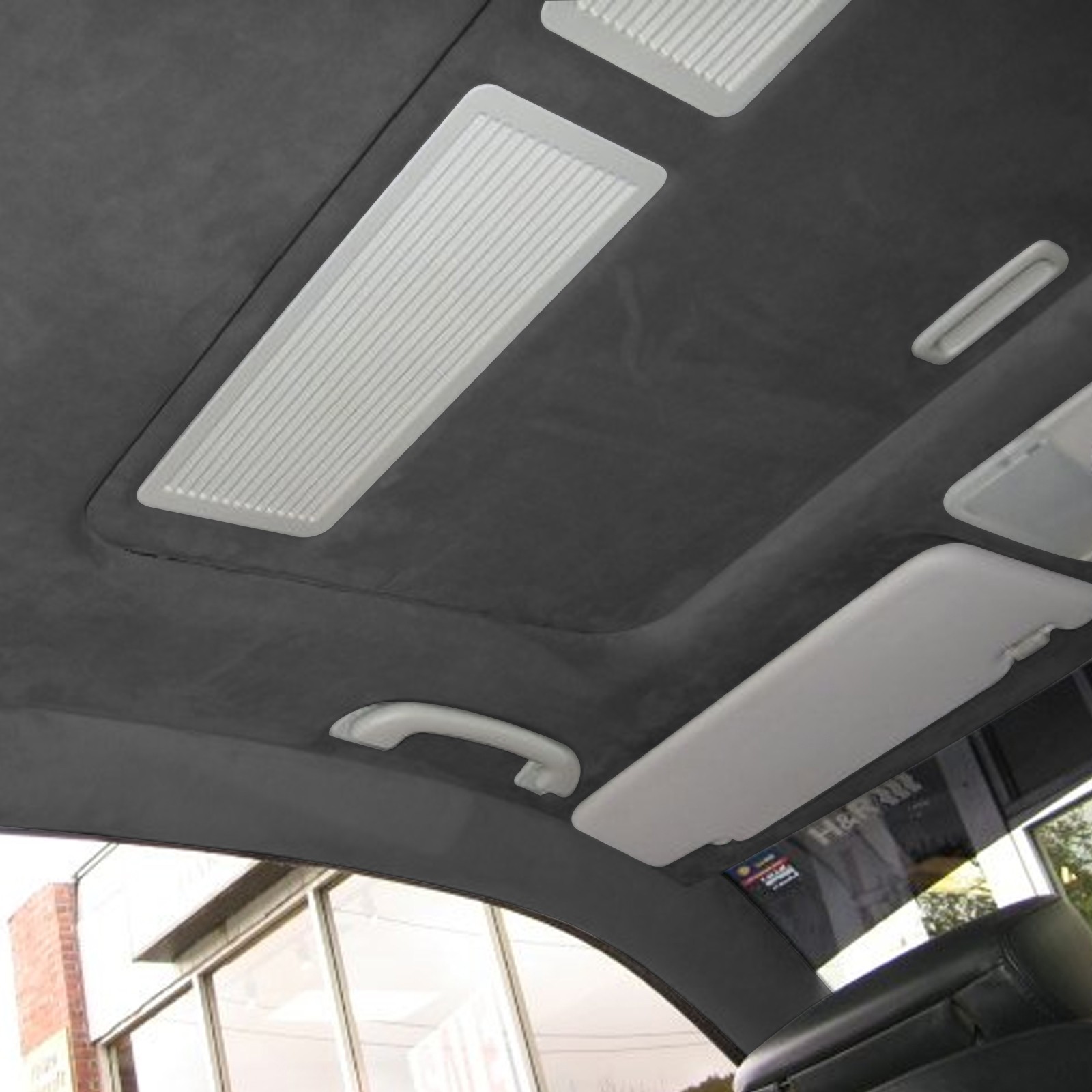 1/8″Thick Headliner Fabric Foam Backed Suede Match Car Roof Liner Sag Upholstery