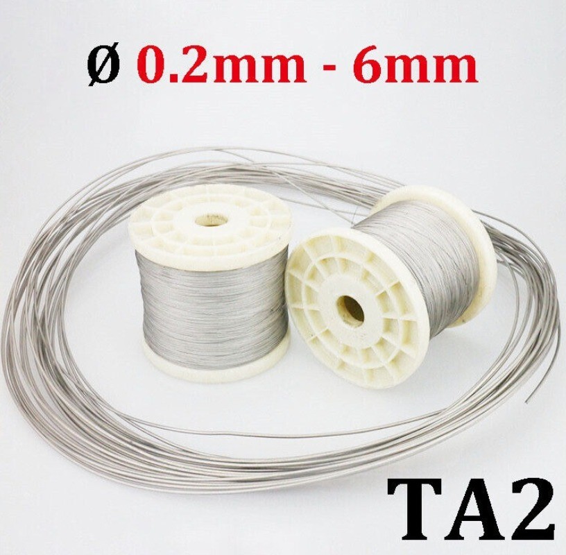 Titanium Wire Highly Pure Diameter 0.2mm – 6mm Various Length TA2 Metal Wires