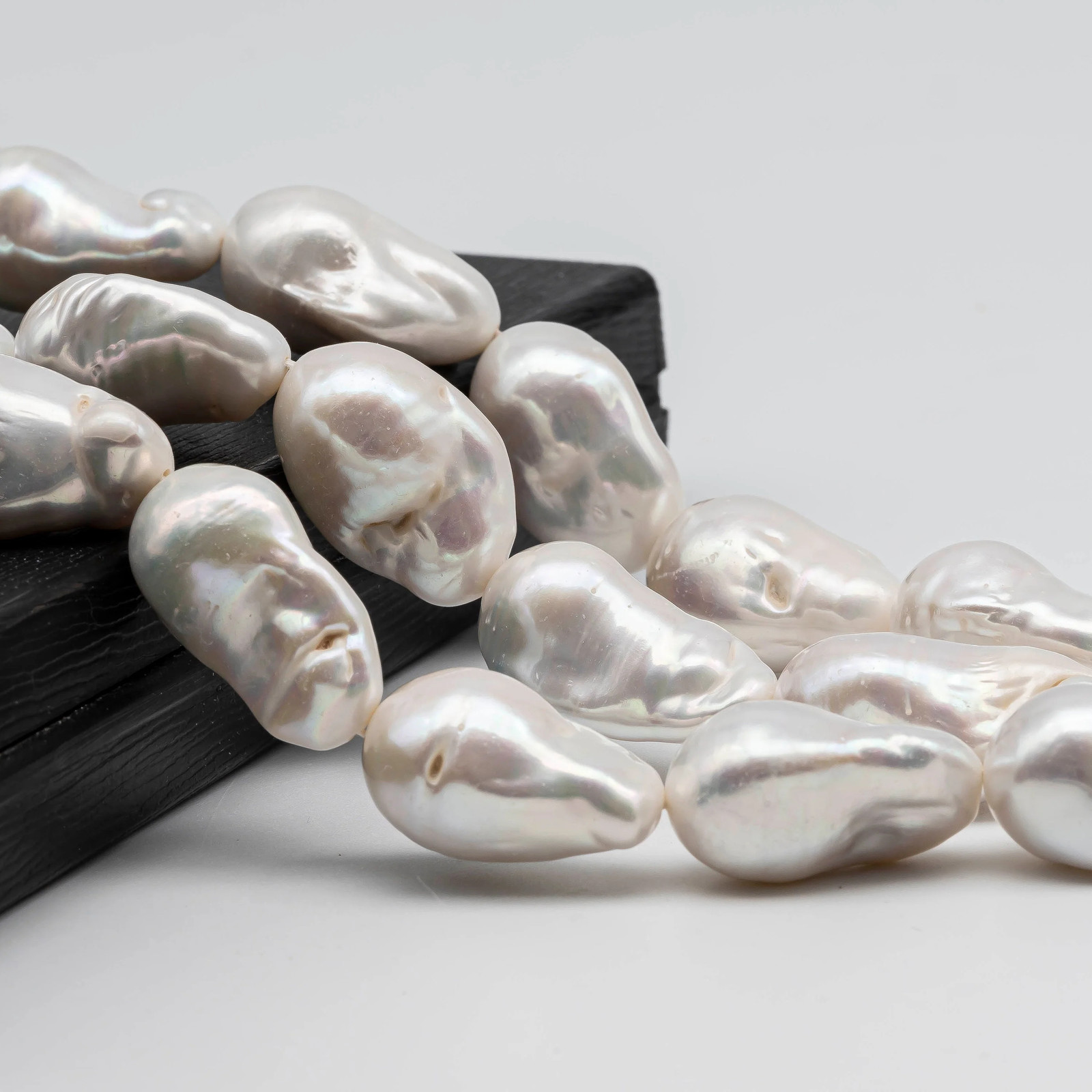 Large Size Freshwater Baroque Pearl, Full Strand or 1 Pc, SKU # 1186BA