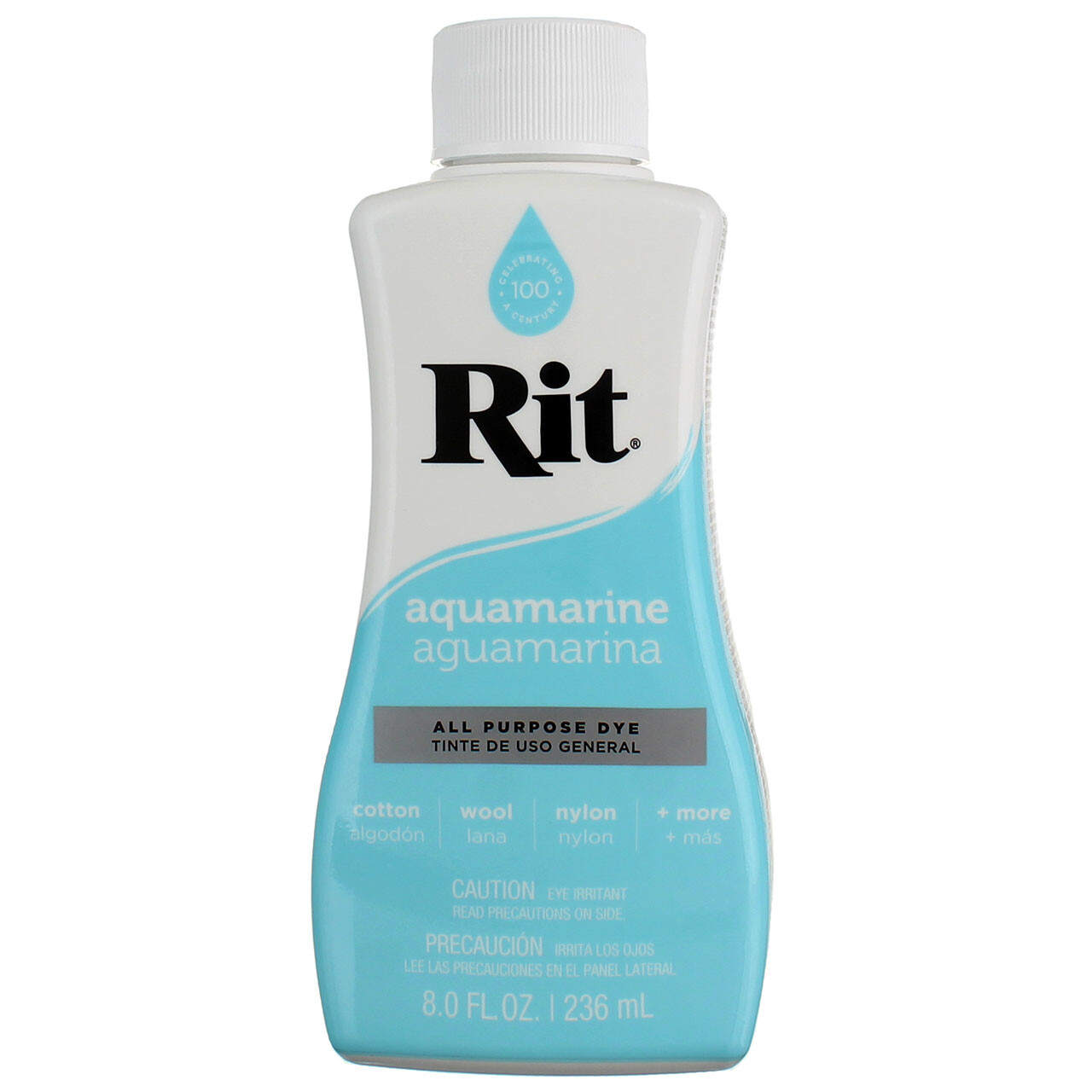 Rit All Purpose Dye, Aquamarine, 8 fl oz