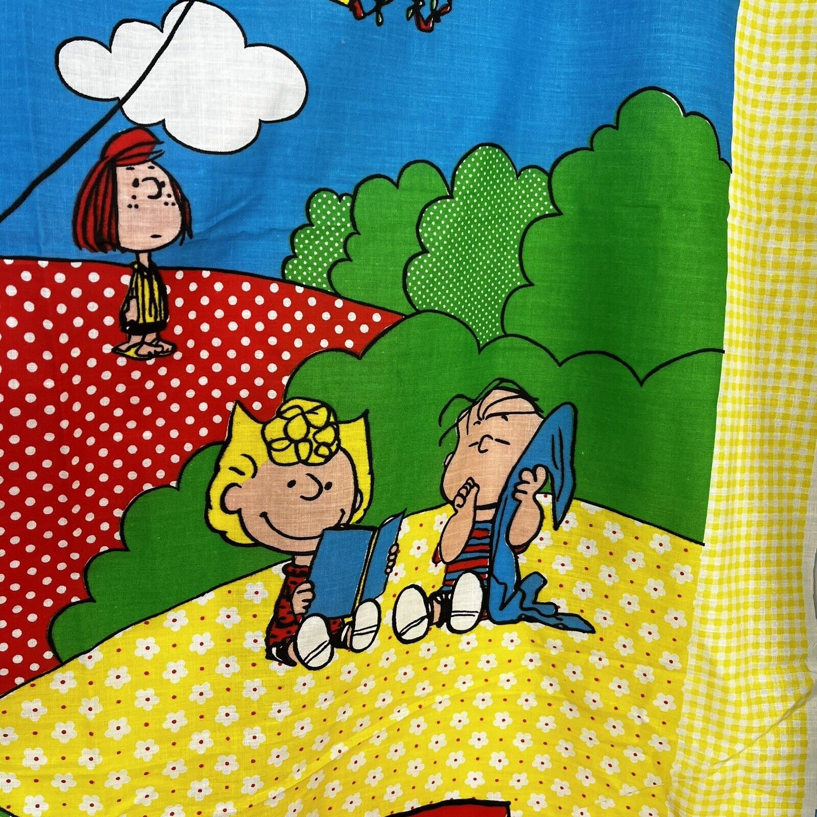 Bucilla Crib Quilt Kit PEANUTS Snoopy Charlie Brown 48826 New Old Stock Vintage
