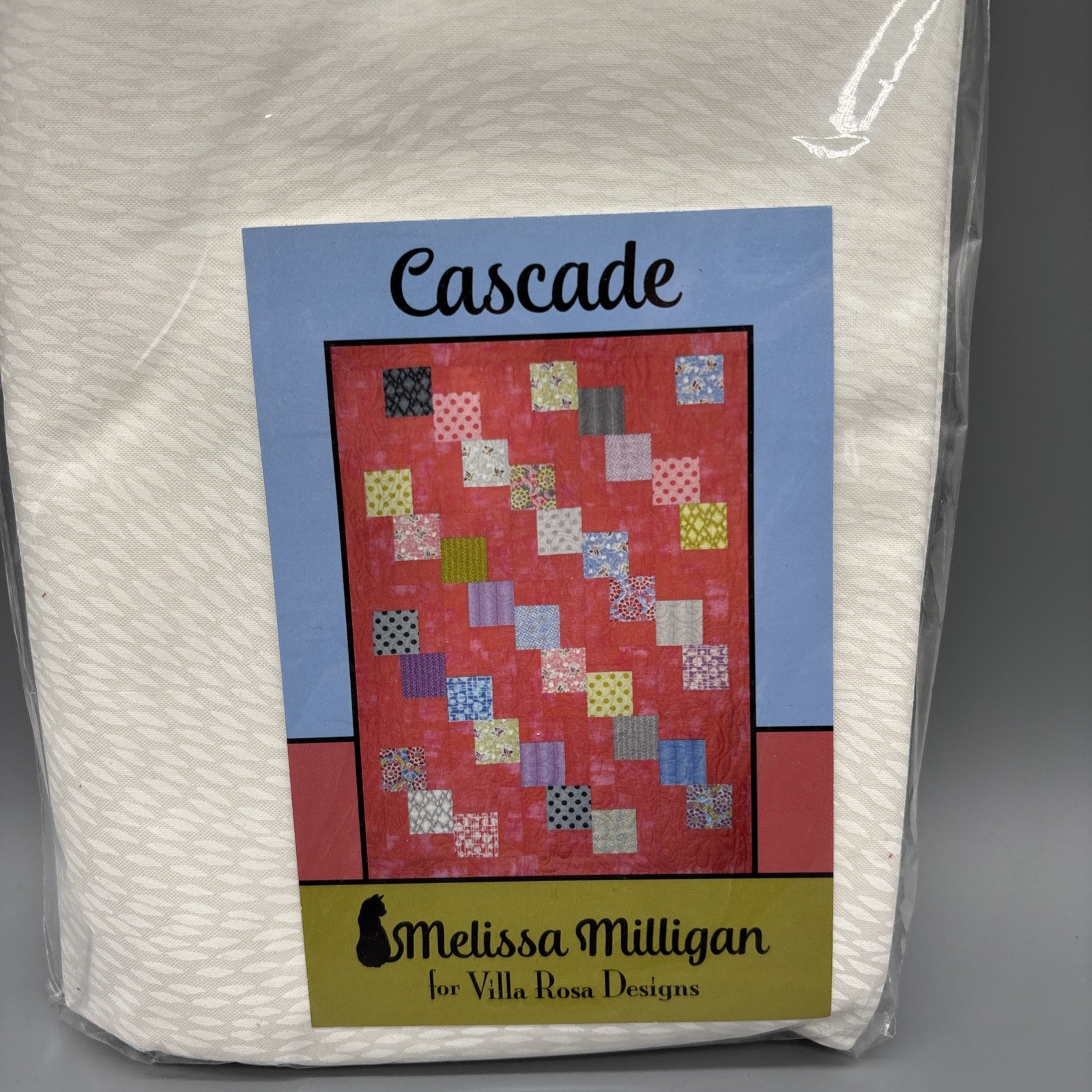Villa Rosa Designs Cascade Quilt Kit 40” X 54” Motive Fabric