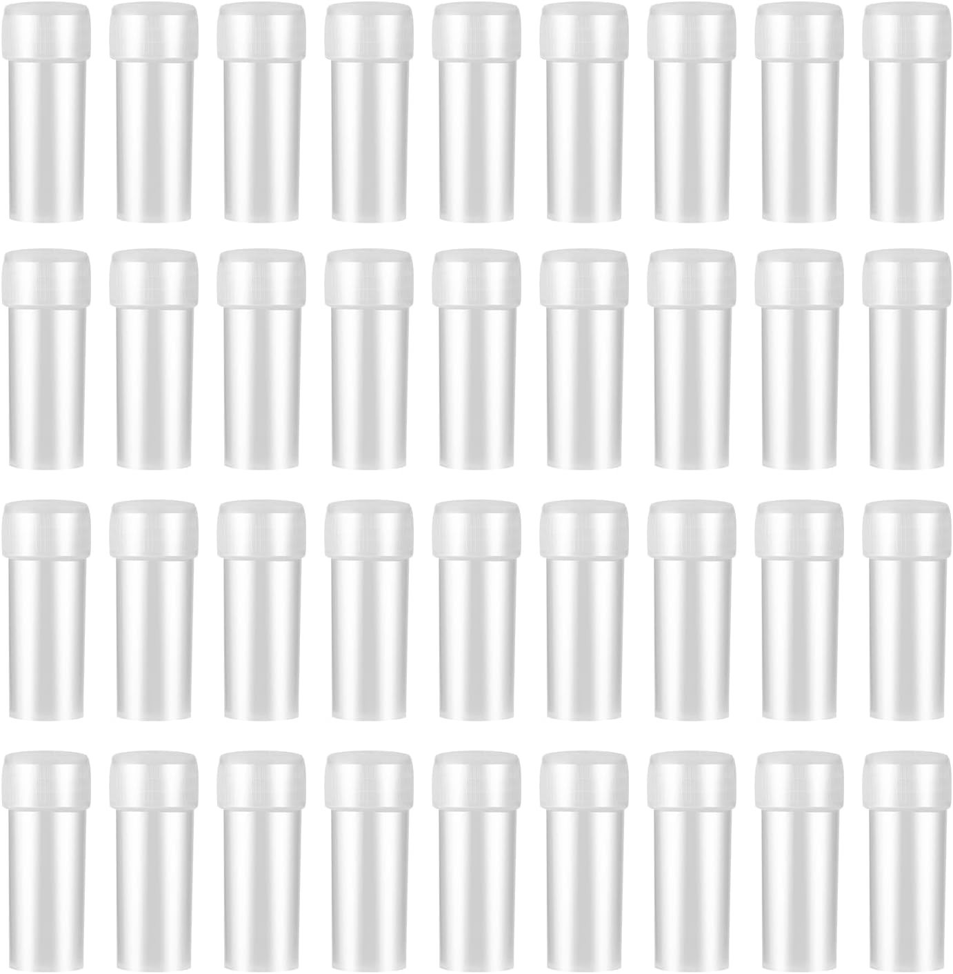 100Pcs 5ML Small Pill Plastic Containers Empty Pill Bottles Sample Bottles Vi…