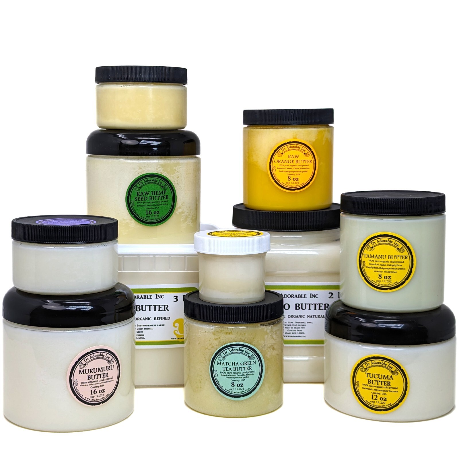 GOLDEN UNREFINED COCOA BUTTER FRESH ORGANIC PURE 2 OZ 4 OZ 8 OZ 1 LB-UP TO 12LB