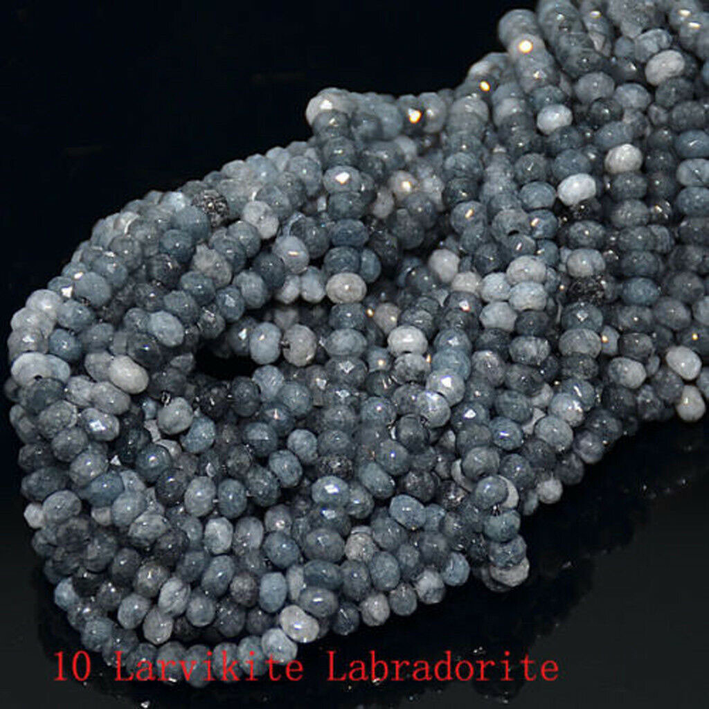 Faceted 2x4mm Natural Multicolor Gemstone Rondelle Loose Beads 15” Strand
