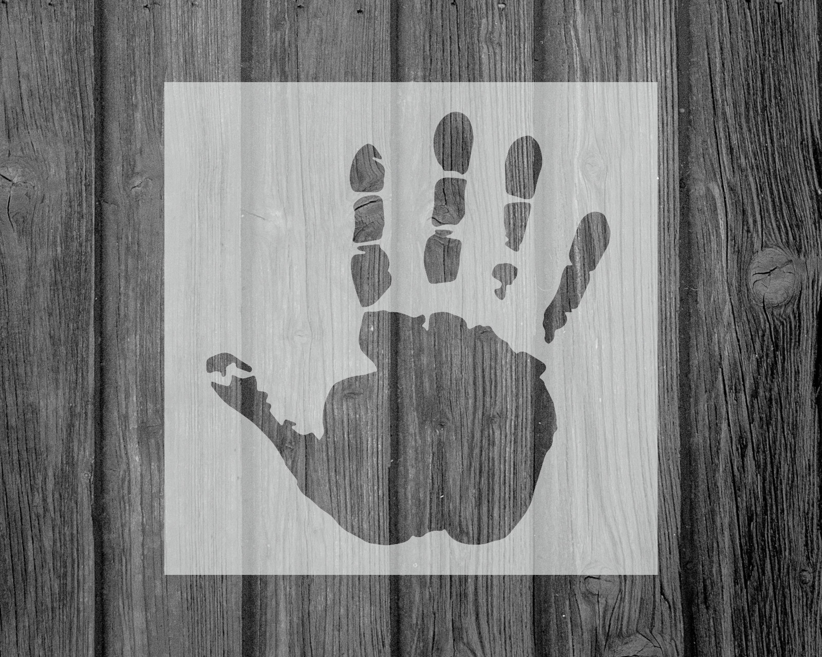 Hand Stencil, Reusable Mylar Craft Stencil For Painting, 209