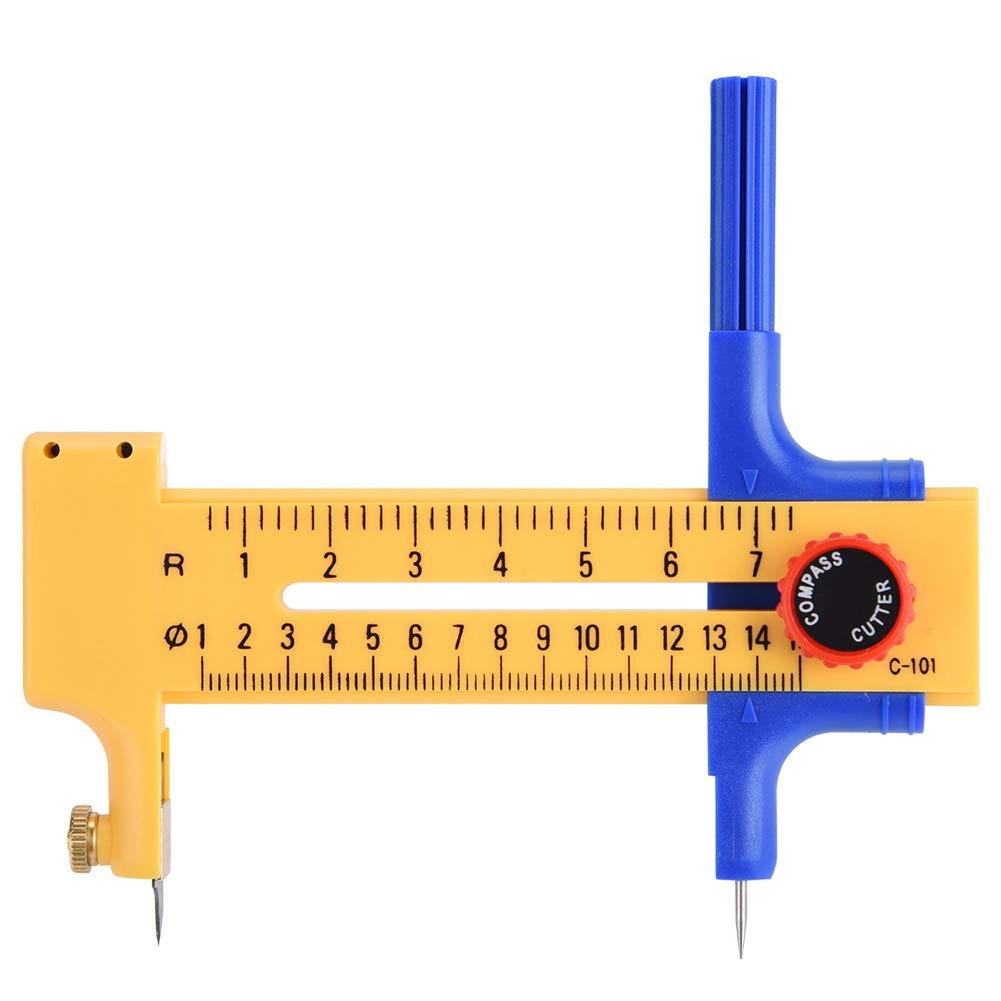 Circle Circle Gasket Cutter 18×13×2 Compass Circle Cutter Round Draw Picture …