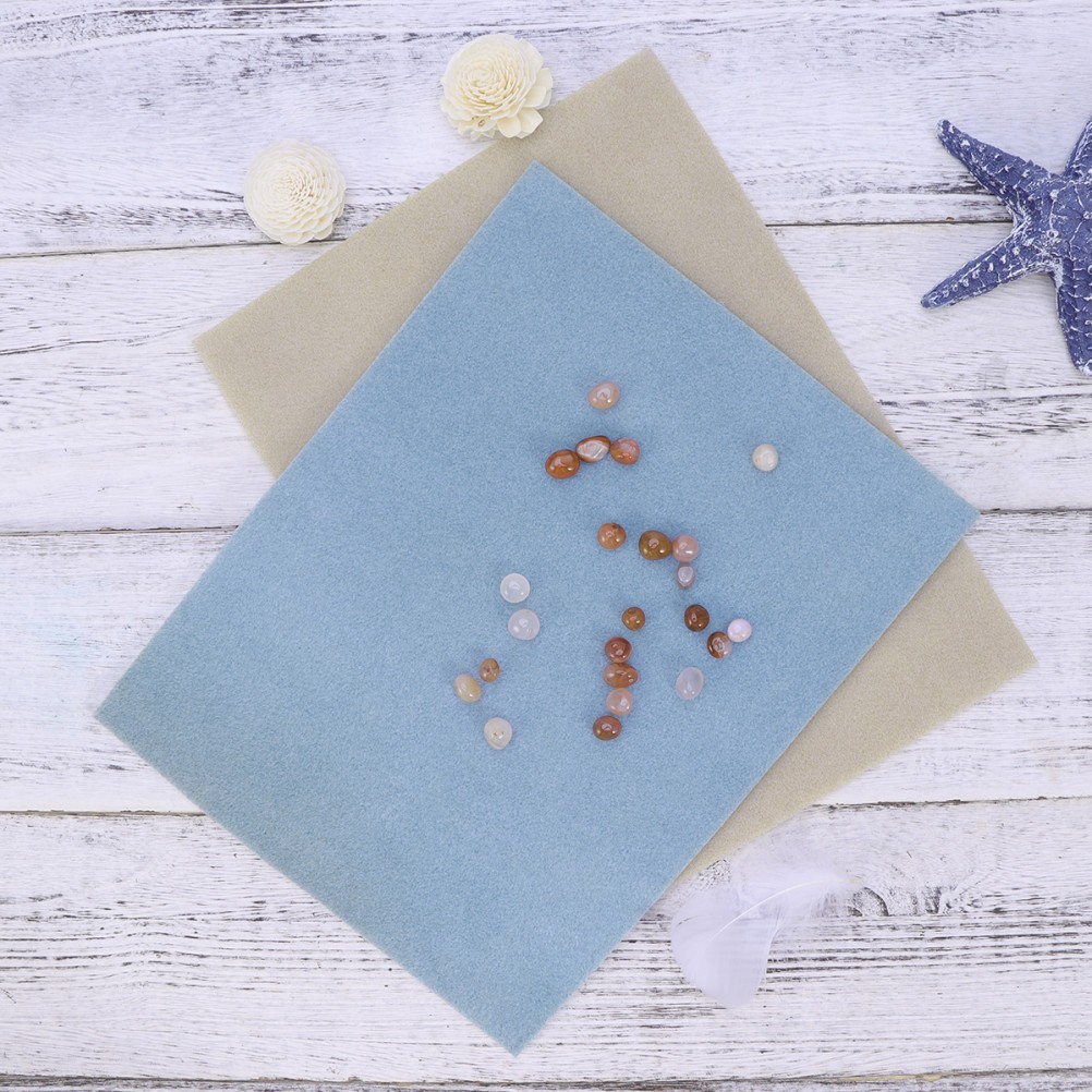 2Pcs Assorted Color Bead Mats for Beading Lightweight Wrinkle Resistant Material