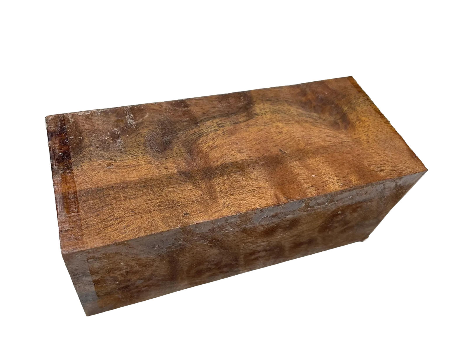 Camphor burl wood turning blank 2-7/16″ x 2-7/16″ x 5-5/8″ (J57) Dried
