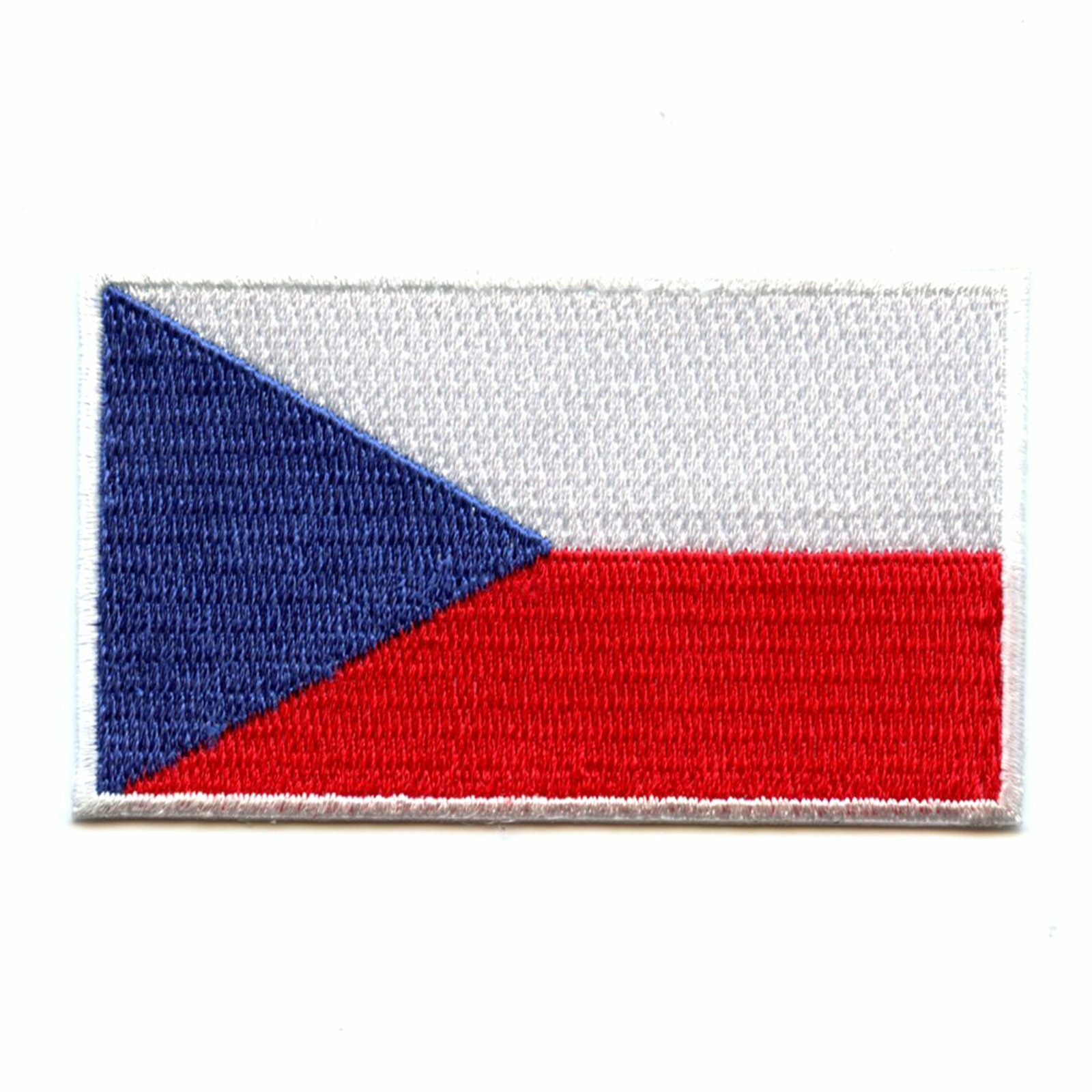 Czech Republic Embroidered Country National Flag Iron On Patch Emblem Team