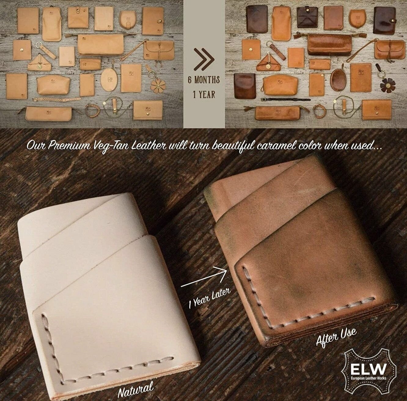 Veg Tan Full Grain Leather 13/15 Oz. (5.2-6mm) Heavy Thickness Pre-Cut 6″ to…
