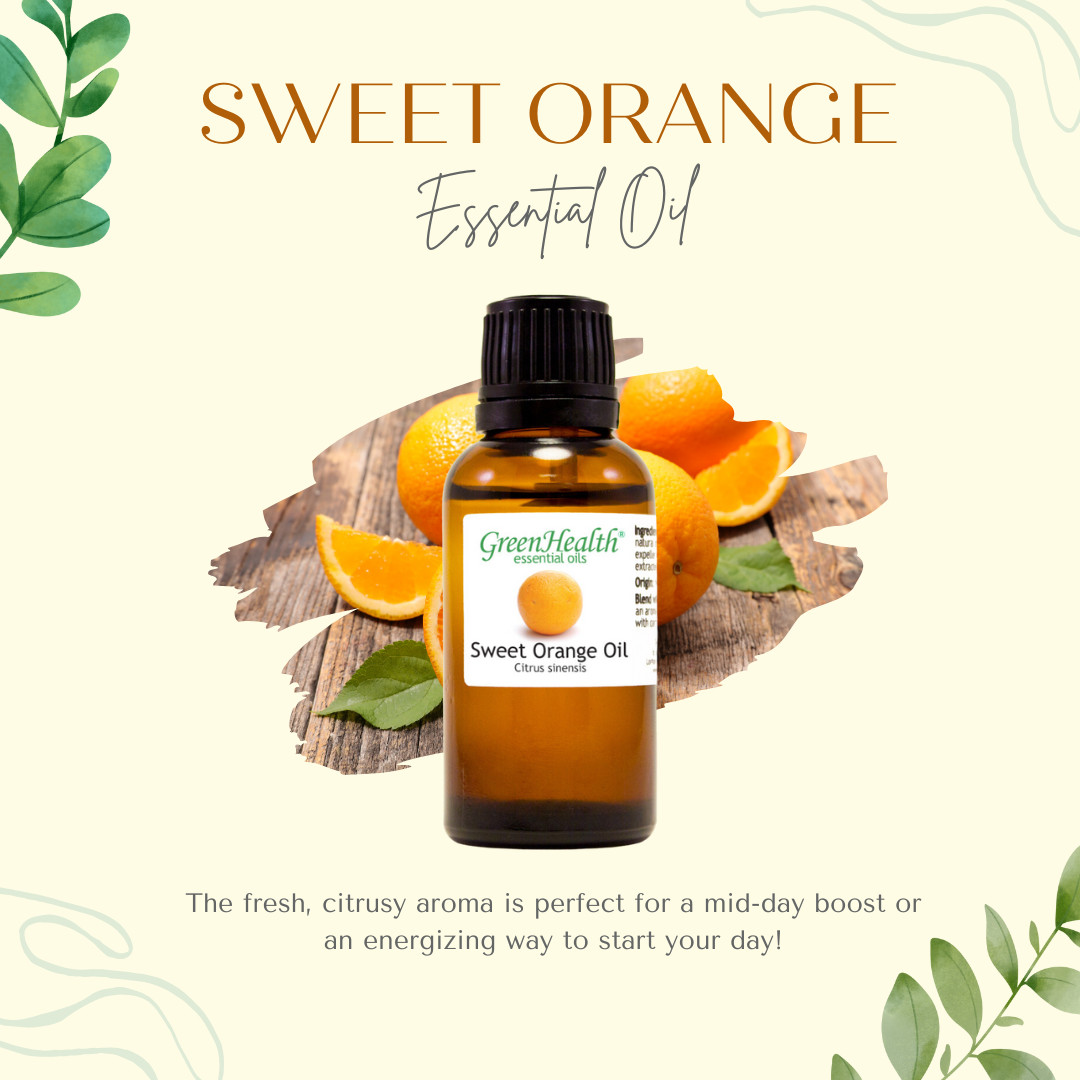 8 fl oz Orange Sweet Essential Oil (100% Pure & Natural) in Aluminum Bottle