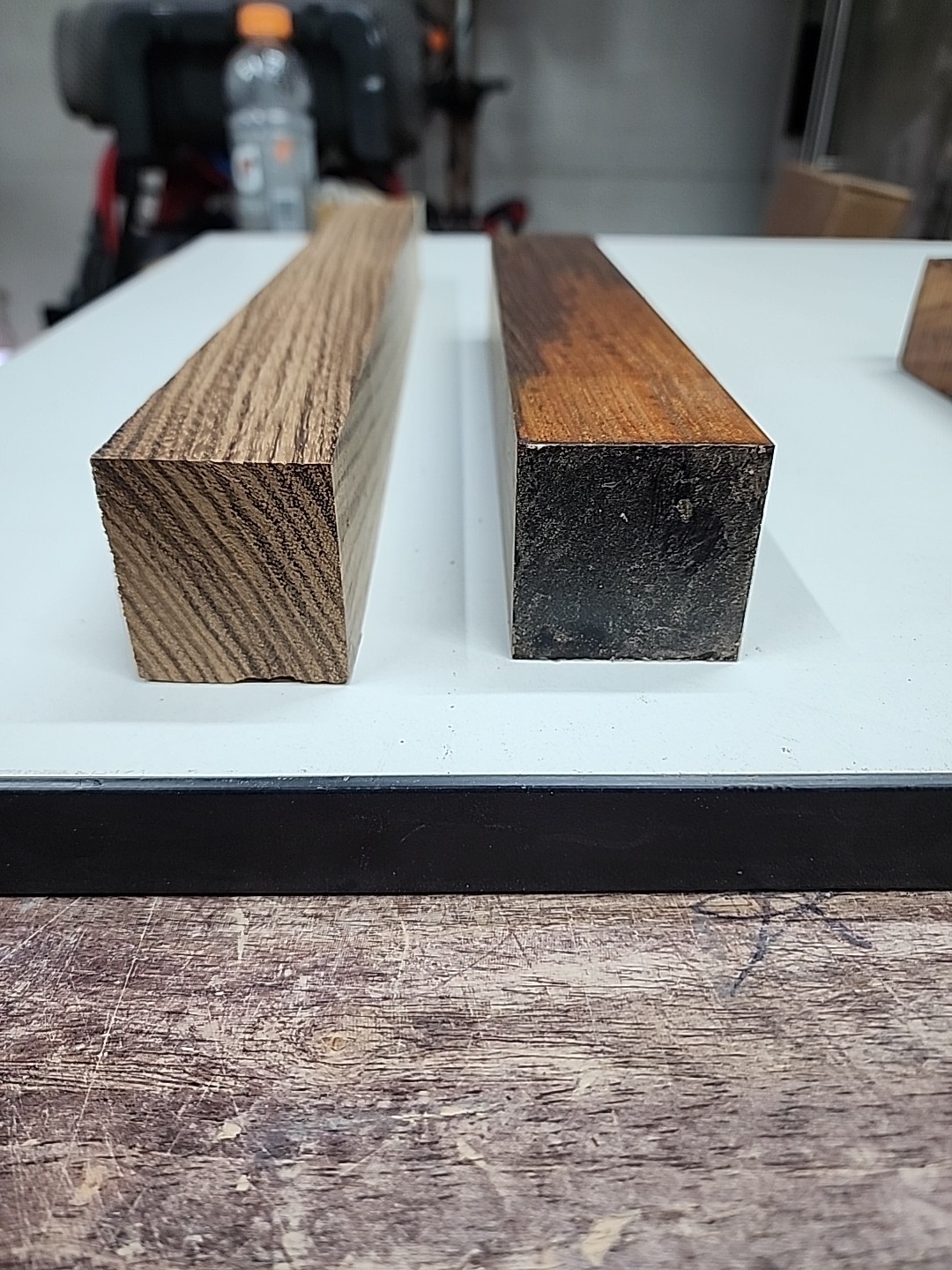 2 Pack Zebrawood 1-3/4″x2″x18-1/4″ And Cocobolo 2″x2″x12-1/8″
