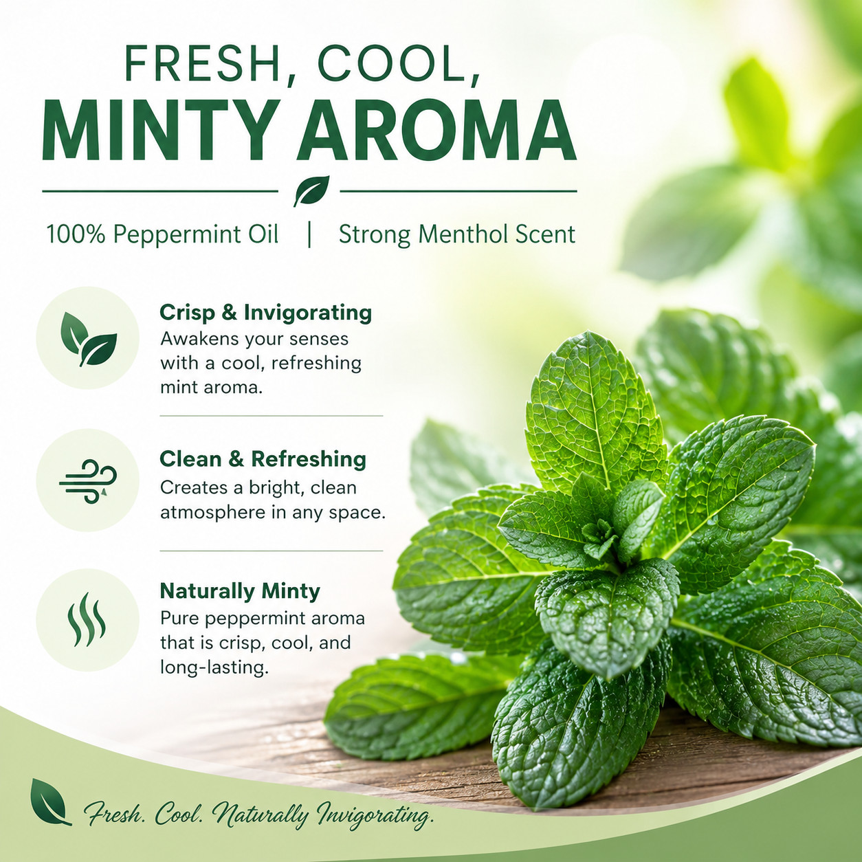 2 fl oz Peppermint Essential Oil 100% Pure – GreenHealth