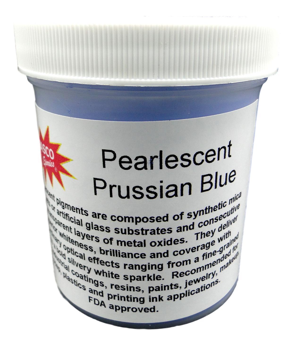 Prussian Blue Pearlescent Resin & Epoxy Powder Pigment – 45 Grams – FDA approved