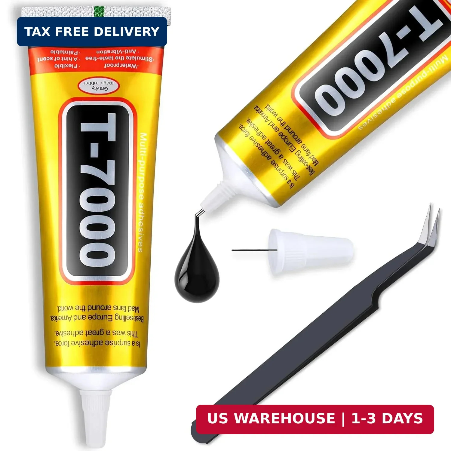 Super pegamento adhesivo pega multifuncion para plastico metal madera etc 110ML