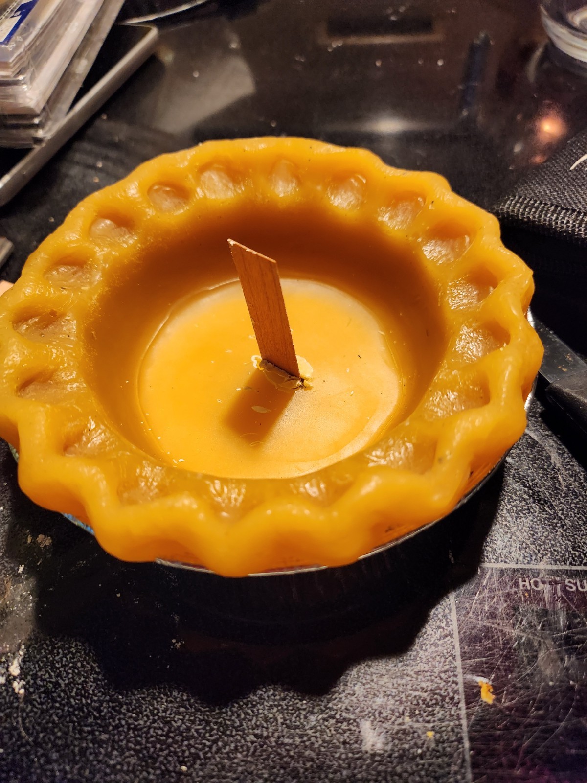 Blueberry Pie Candle Homemade By Wax Artist